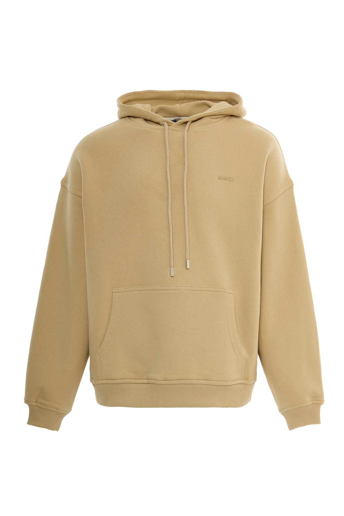 Beige Hooded Sweatshirt