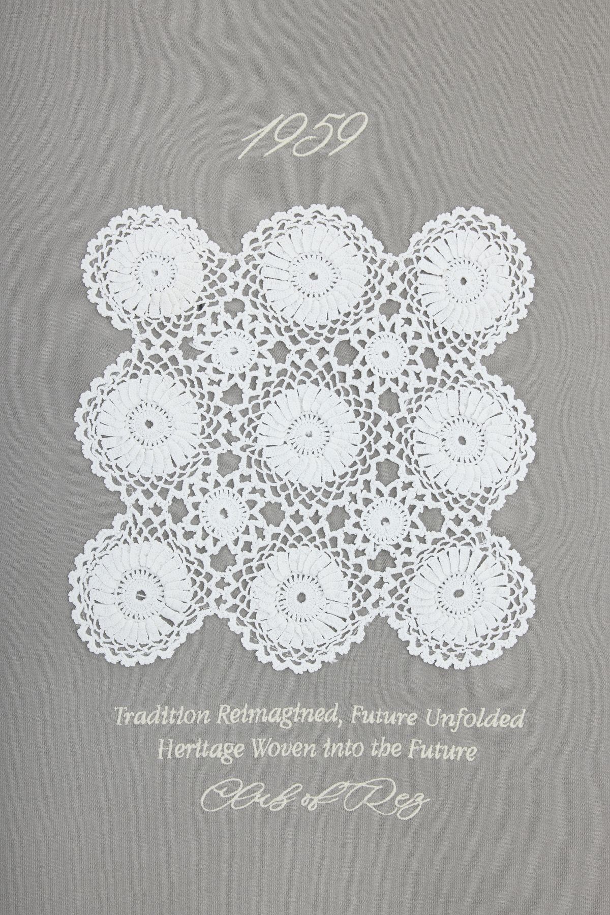 Handcrafted Lace T-Shirt Narin
