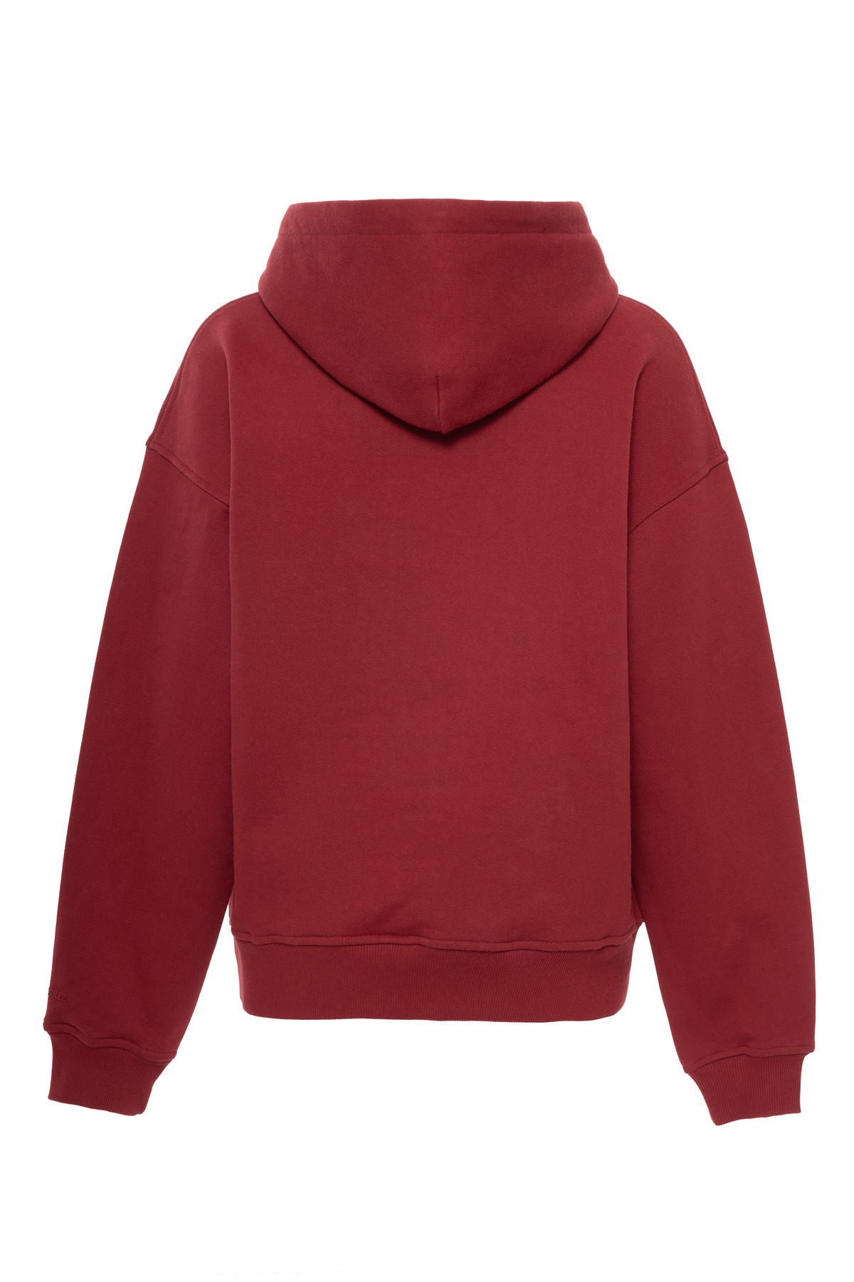 Bordo Enjeksiyon Baskı Sweatshirt K