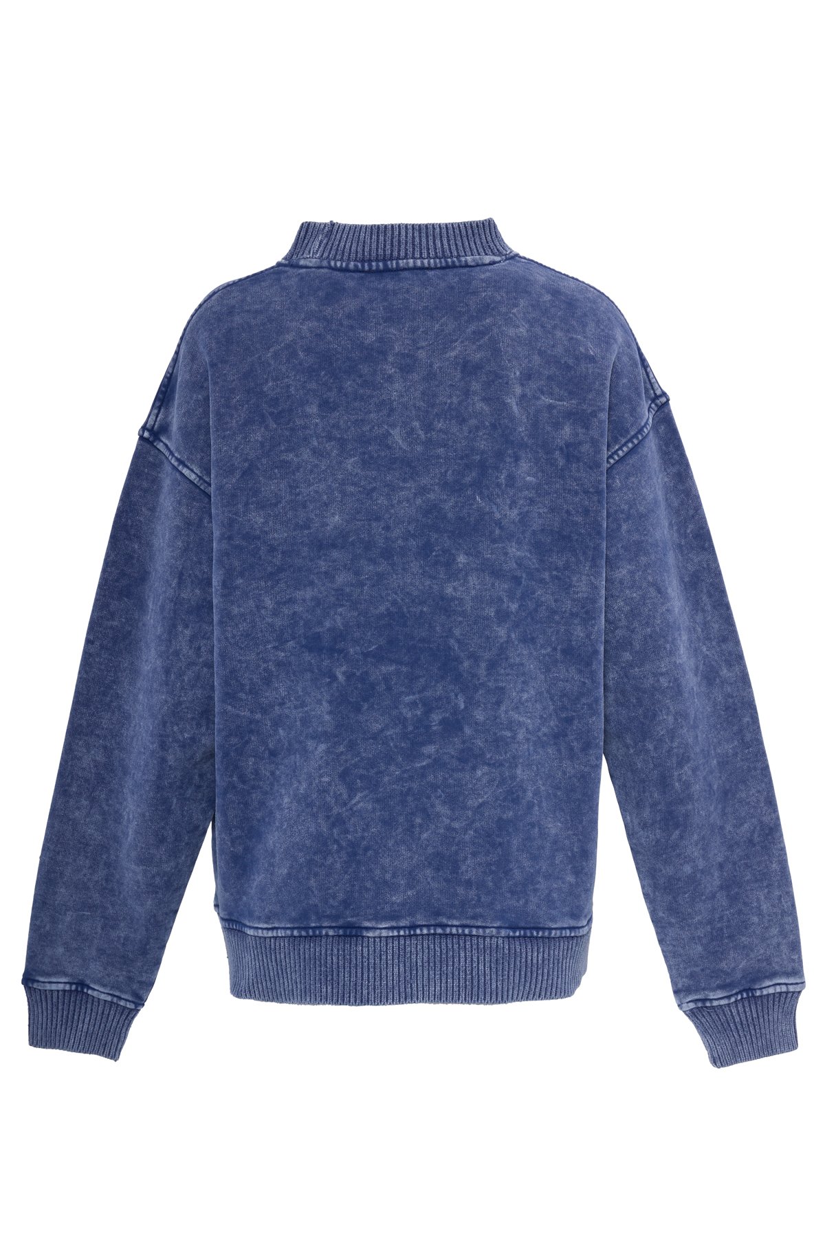 Knitwear Detailed Washed Sweatshirt