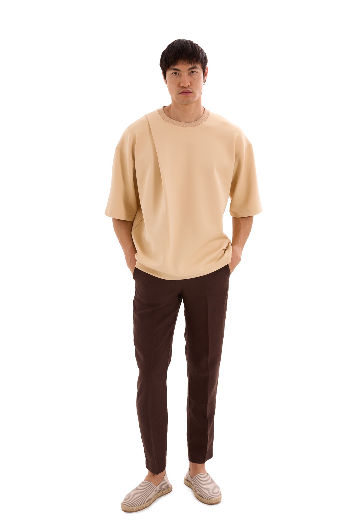 Scuba Pleated T-Shirt