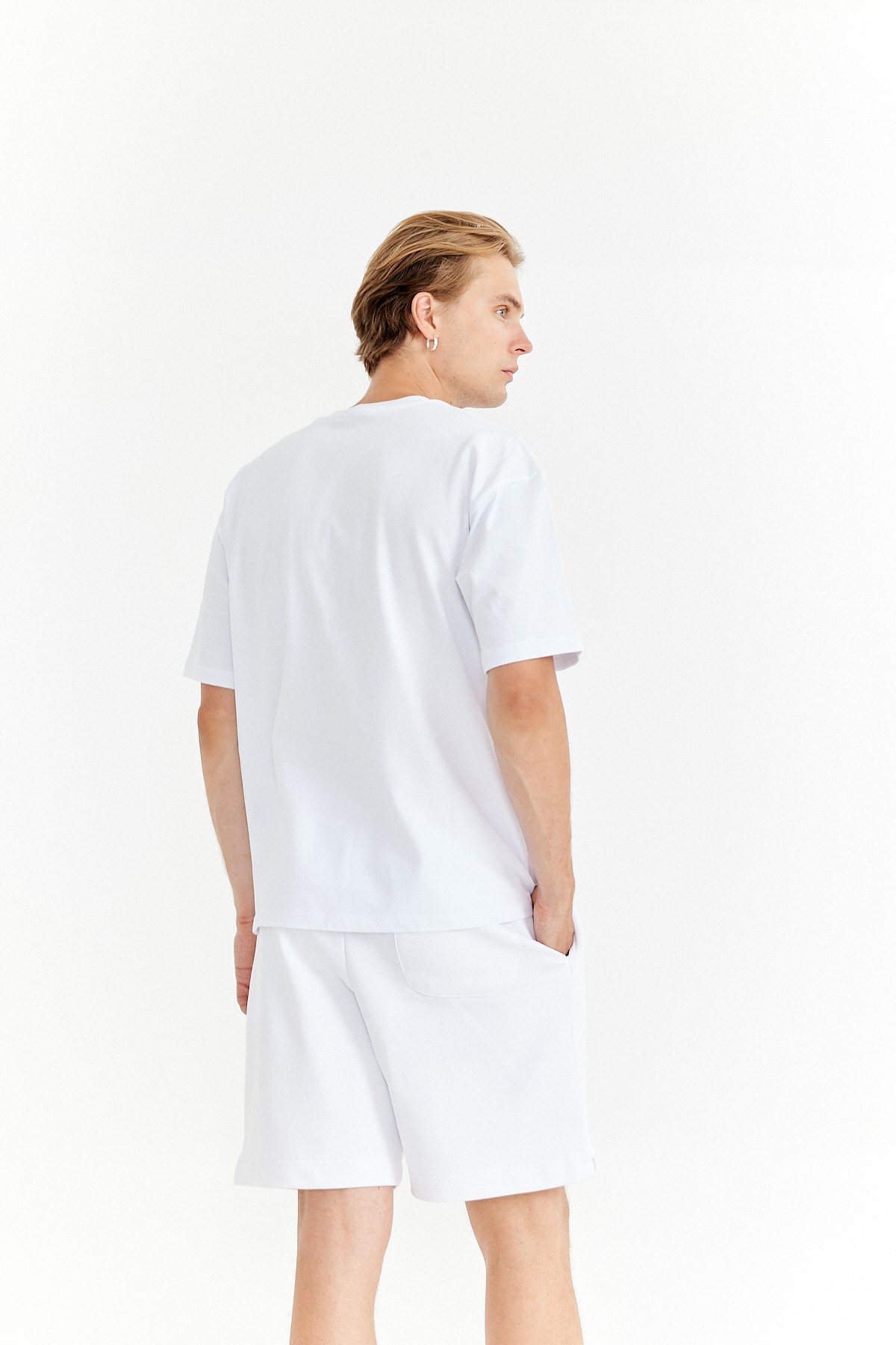 White Essentials Oversize T-Shirt