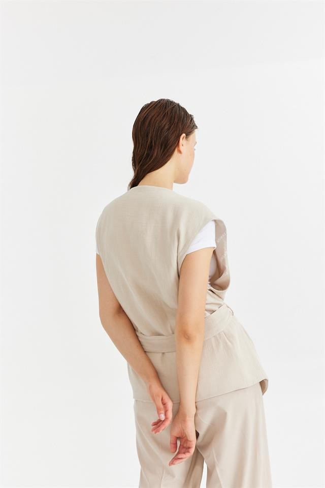 Oversize Muslin Vest K