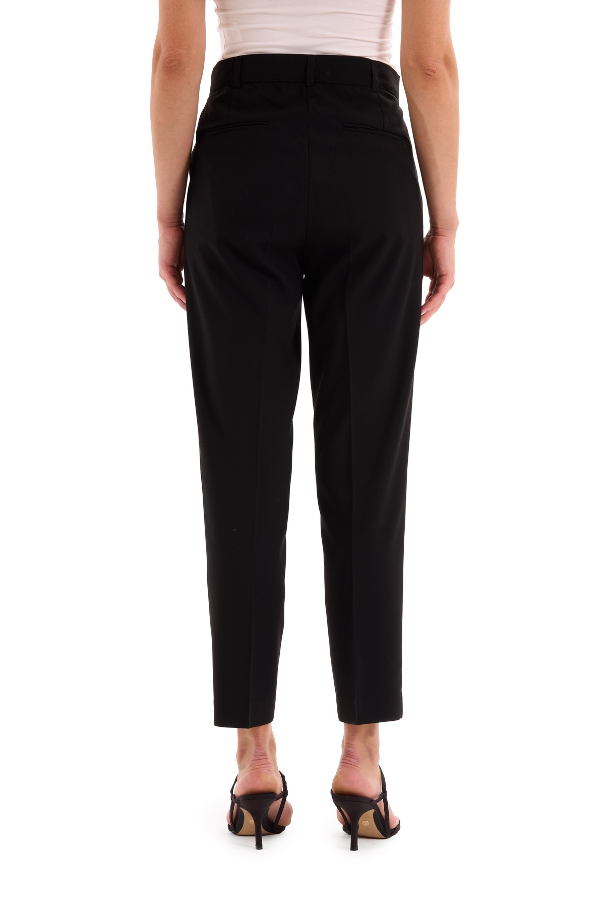 Wide Leg Woven Trousers