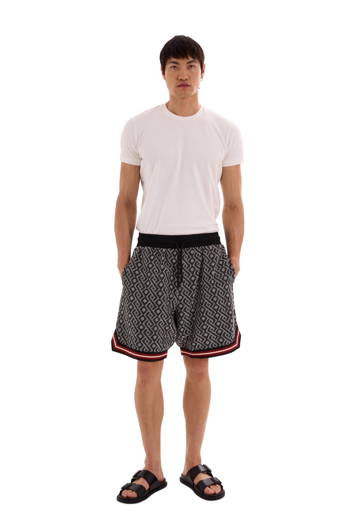 Patterned Woven Short