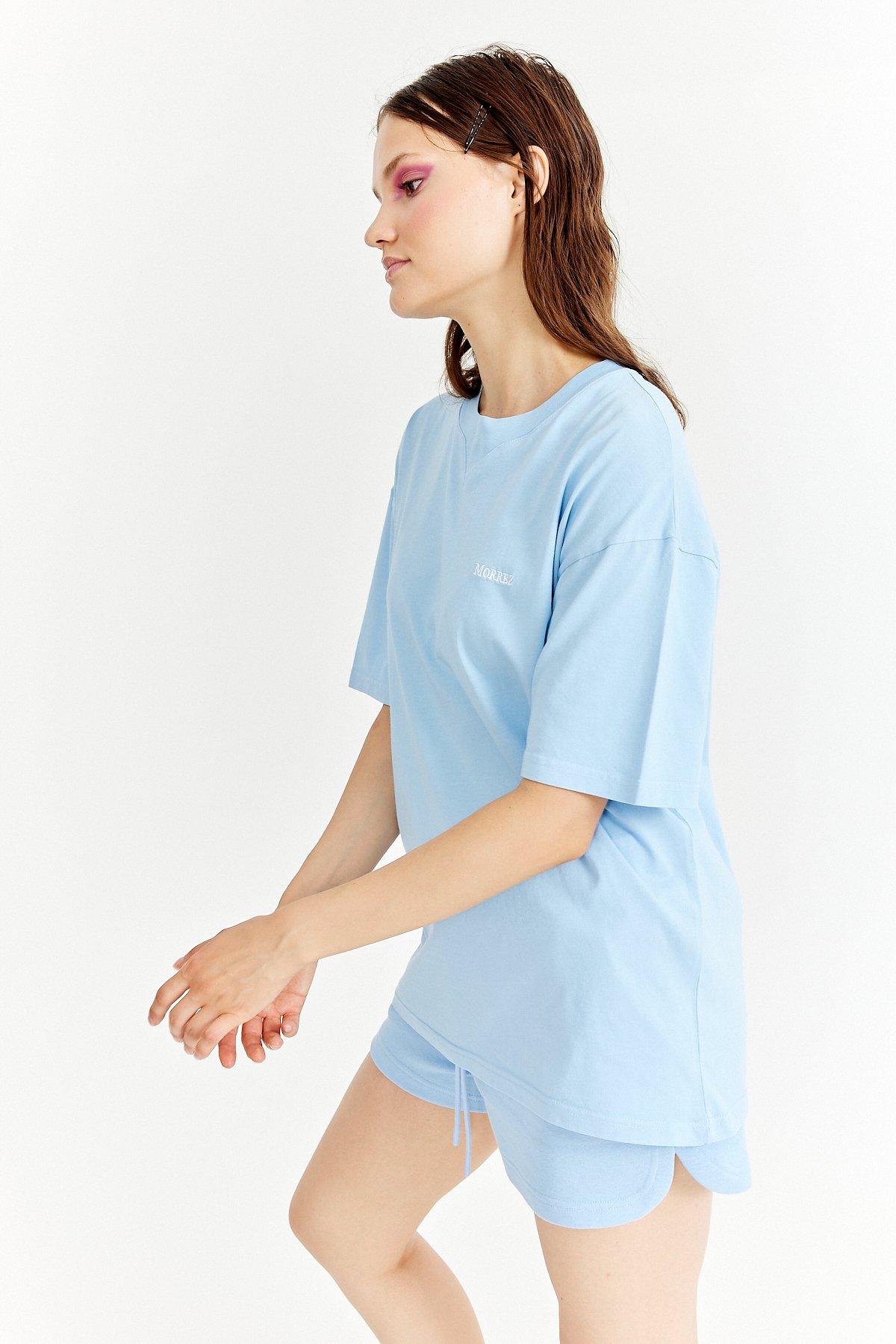 Blue Essentials Oversize T-Shirt K