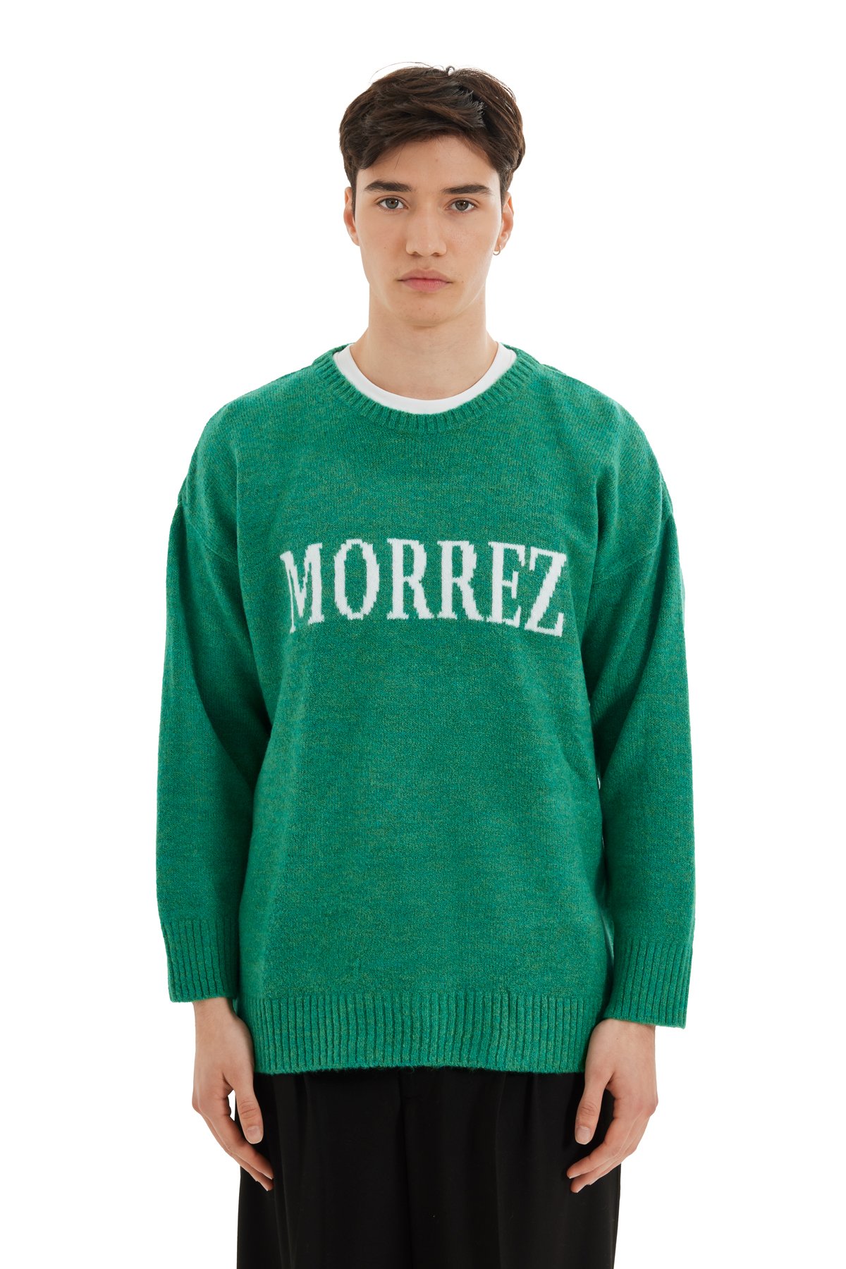 Green Crew Neck Morrez Sweater