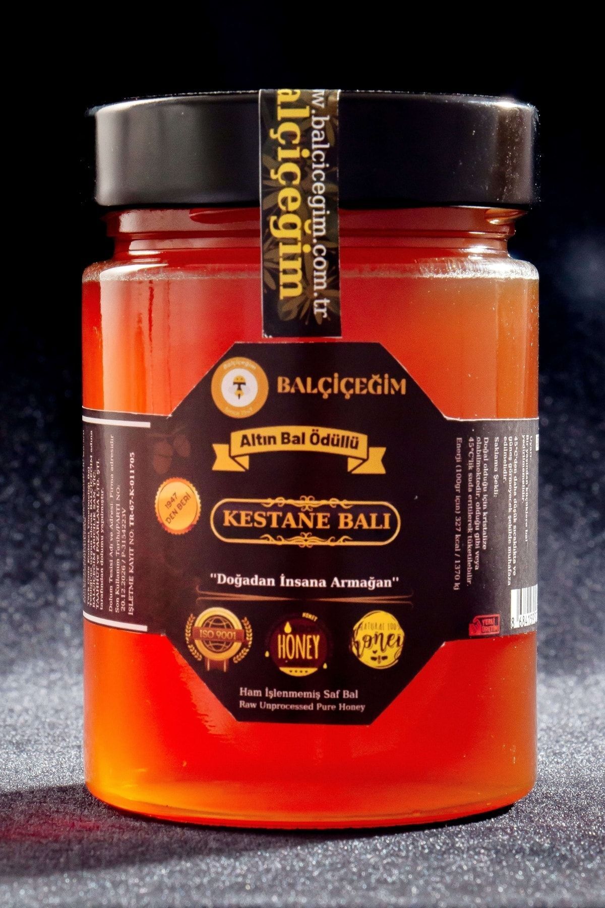 Balçiçeğim Kestane Balı | Doğal ve Katkısız Bal 450 G