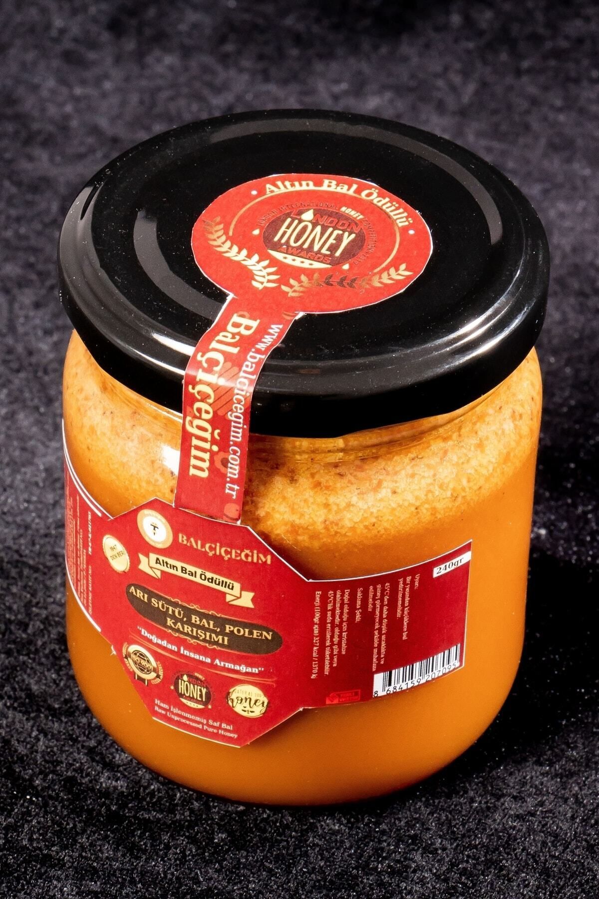 Balçiçeğim Arı Sütü Bal Polen Karışımı