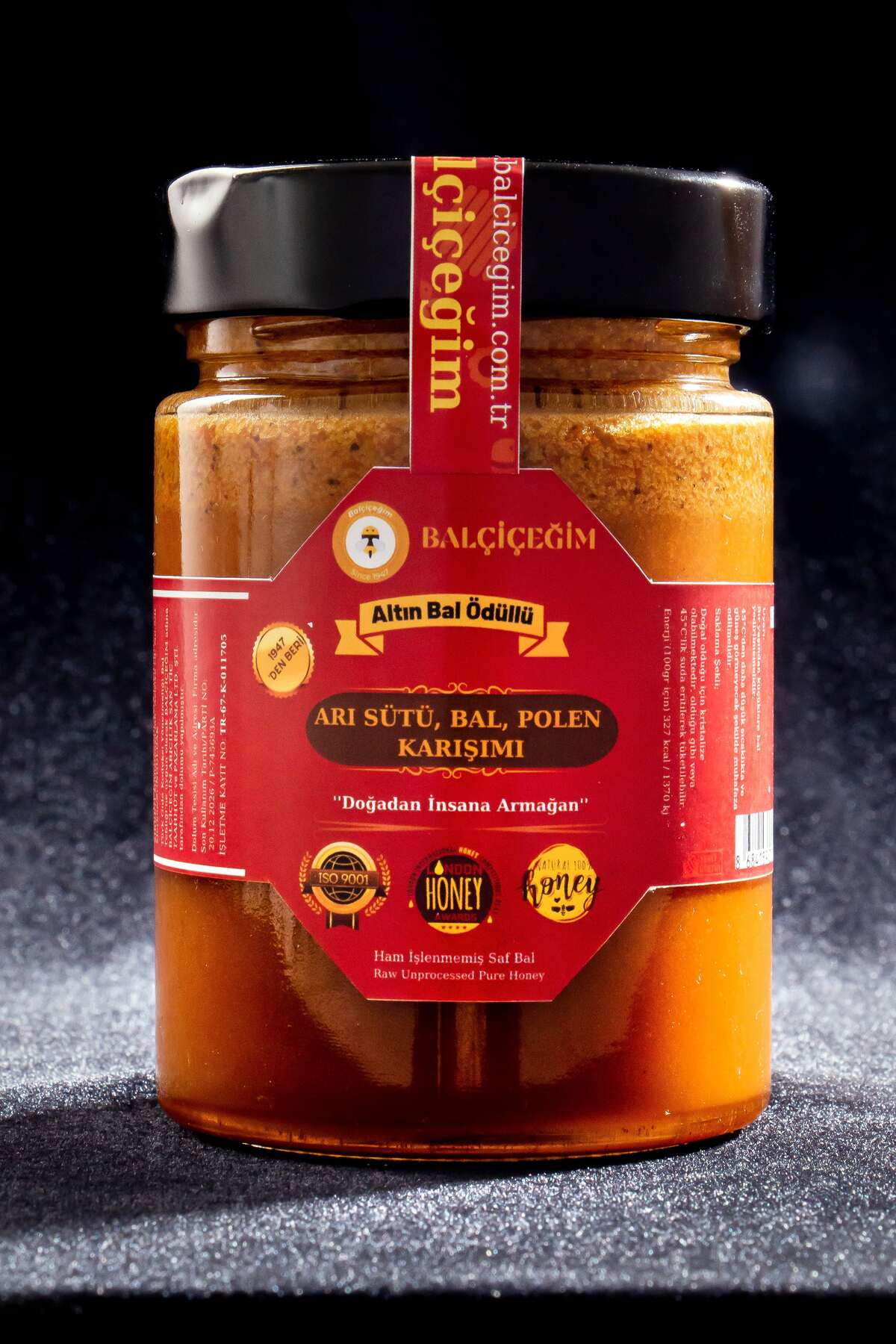 Balçiçeğim Arı Sütü Bal Polen Karışım 850 G