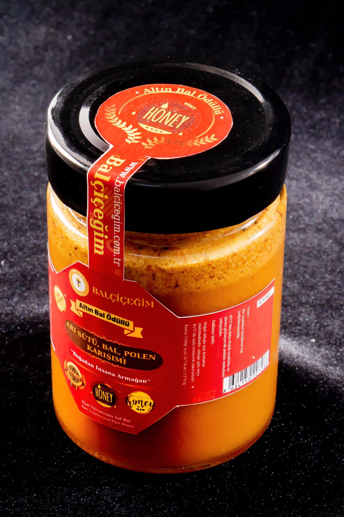 Balçiçeğim Arı Sütü Bal Polen Karışım 850 G