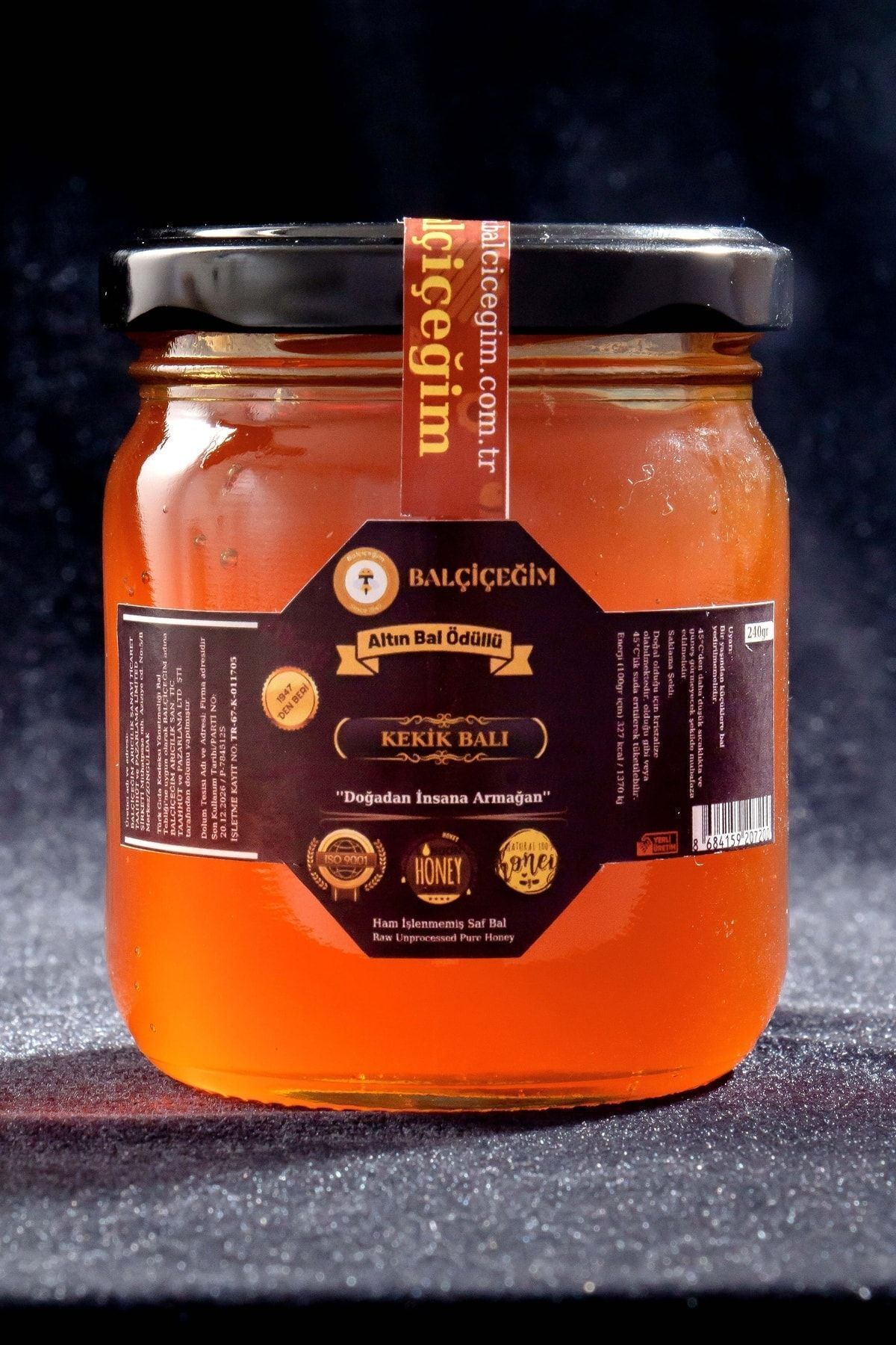 Balçiçeğim Kekik Balı | Doğal,Katkısız ve Aromatik Bal 240 G