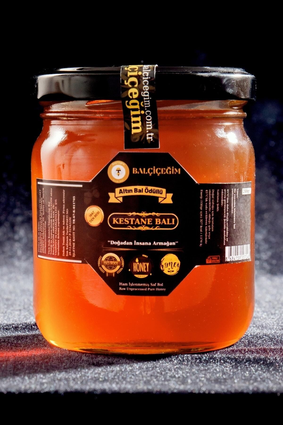 Balçiçeğim Kestane Balı | Doğal ve Katkısız Bal 240 G