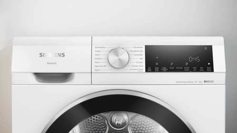 Siemens iQ500 Isı Pompalı Kurutma Makinesi 9 kg WQ44G2C1TR