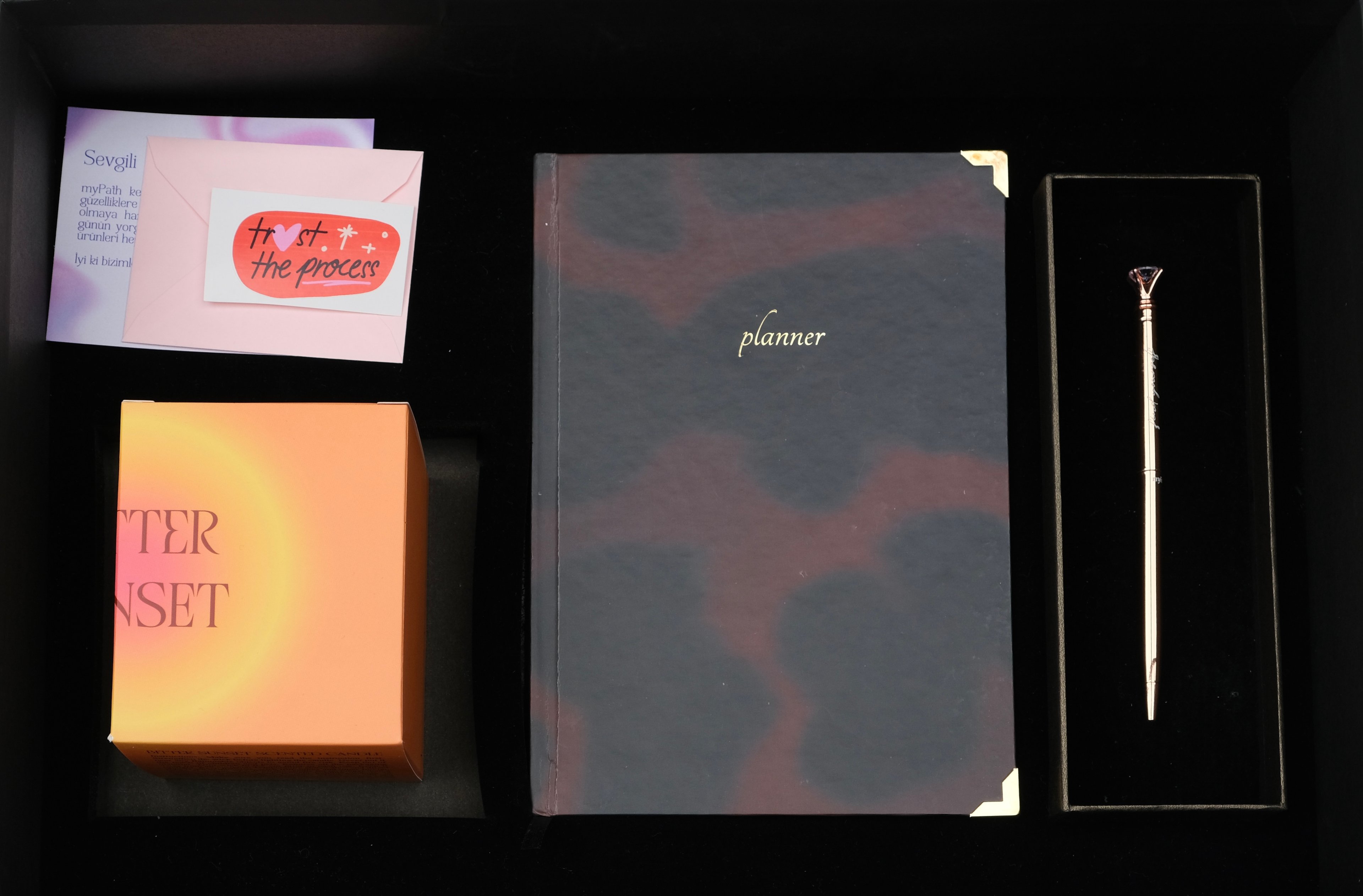 Planner Gift Set (Candle + Pen)