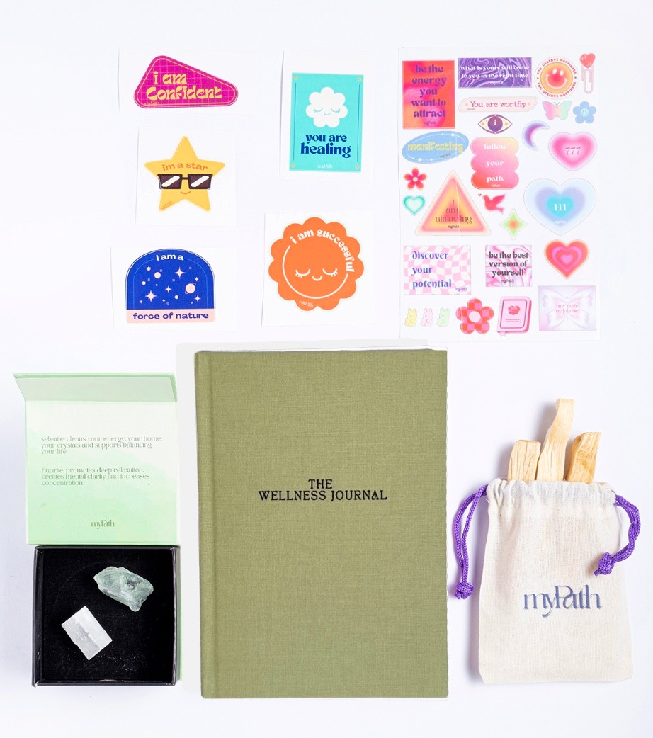 Matcha Wellness Journal Gift Set