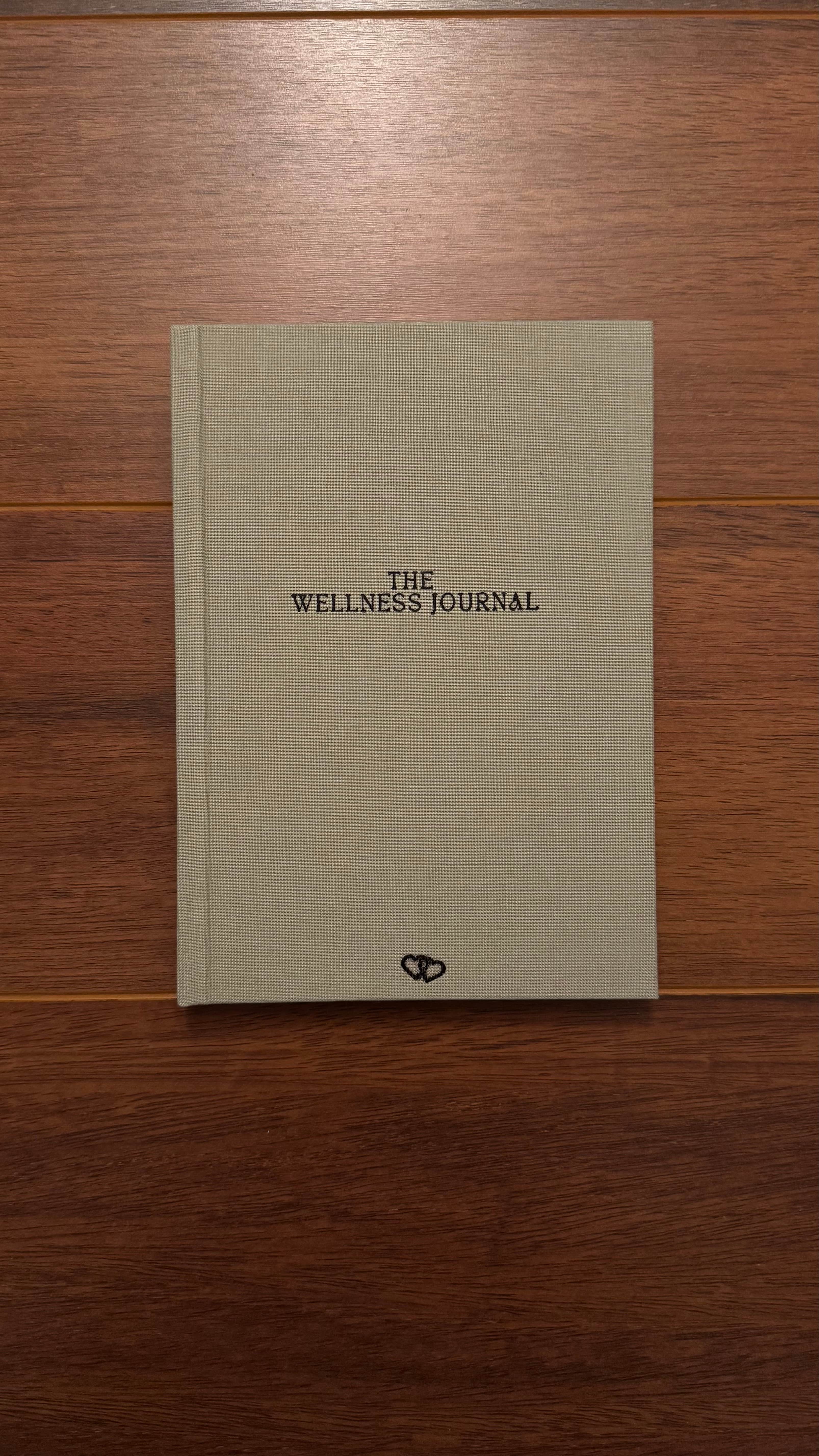 Matcha Wellness Journal (kalp baskı)