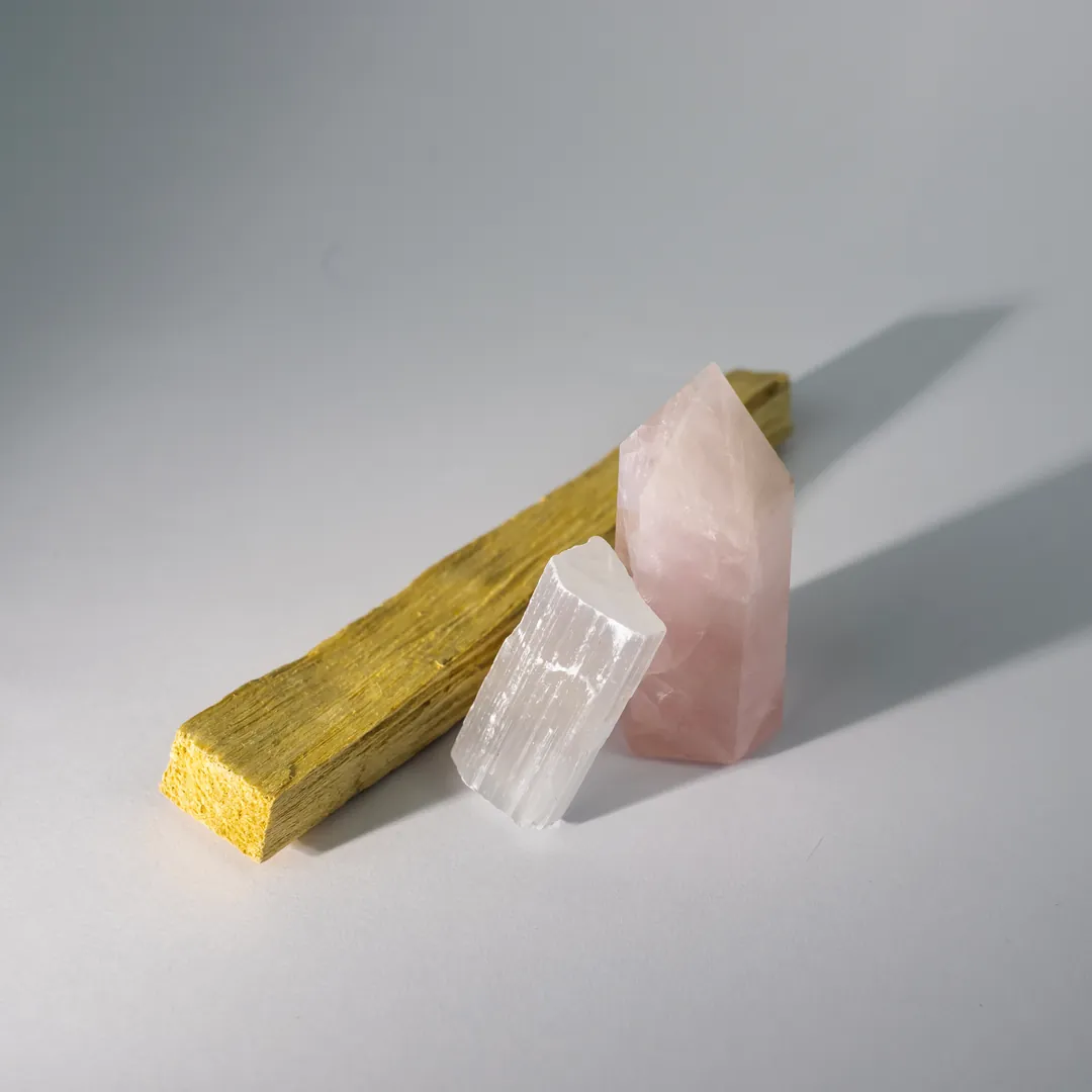 Pink Quartz Cleansing Set