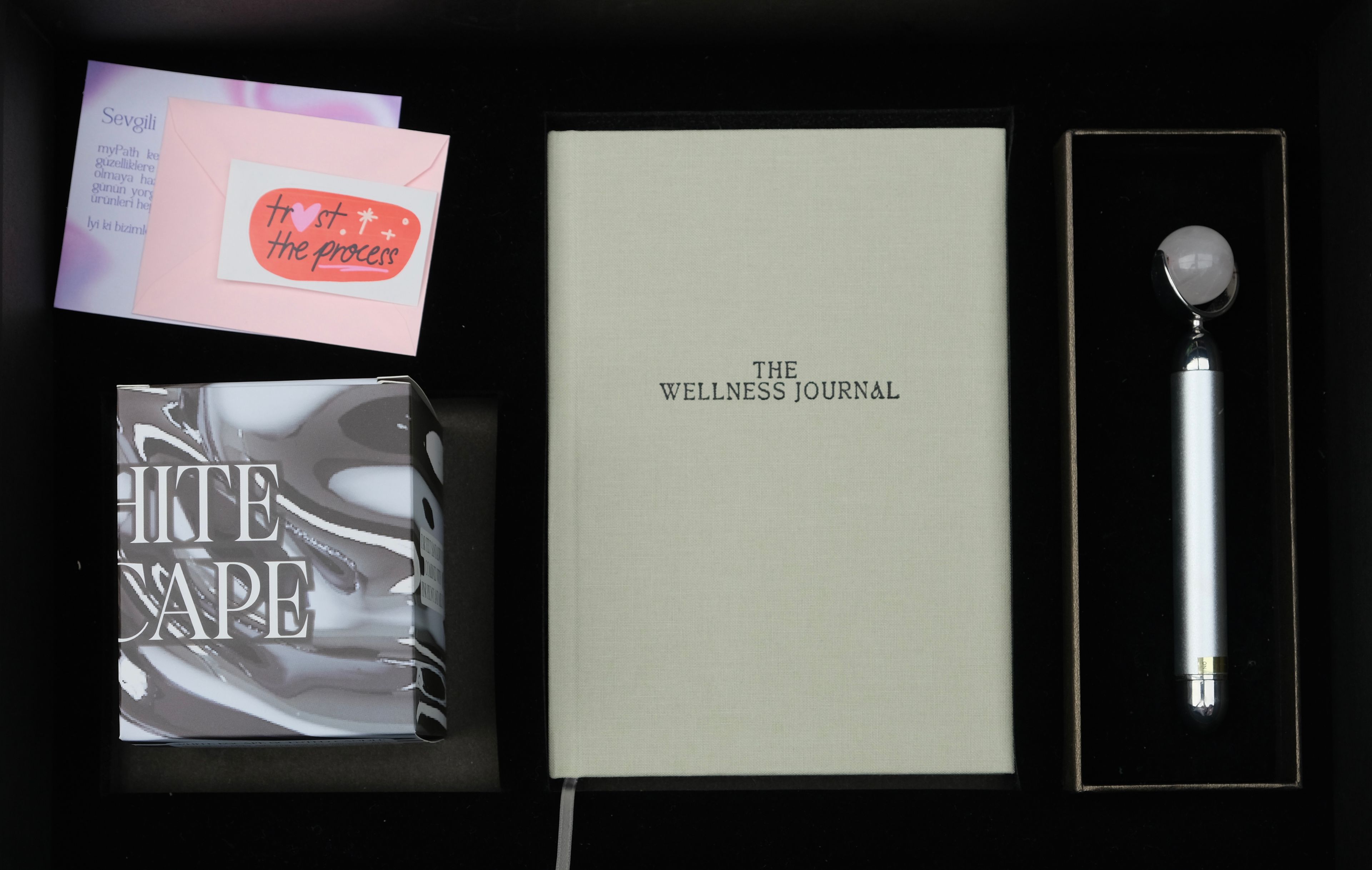 Journal Gift Set (Candle + Roller)