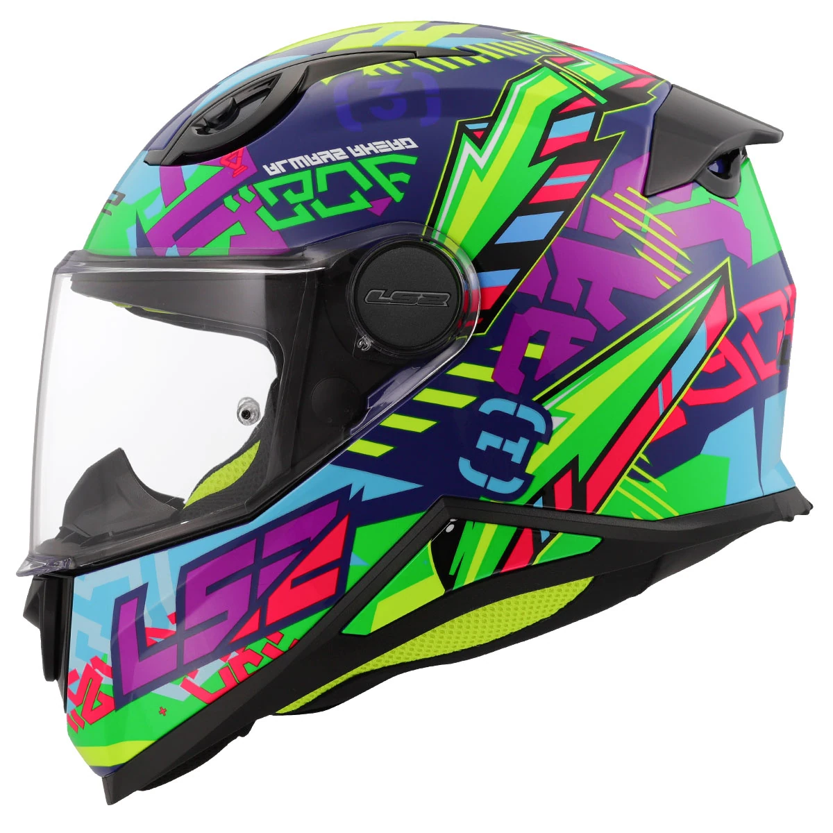 LS2 KID SVENT MAVİ-YEŞİL ÇOCUK KASK