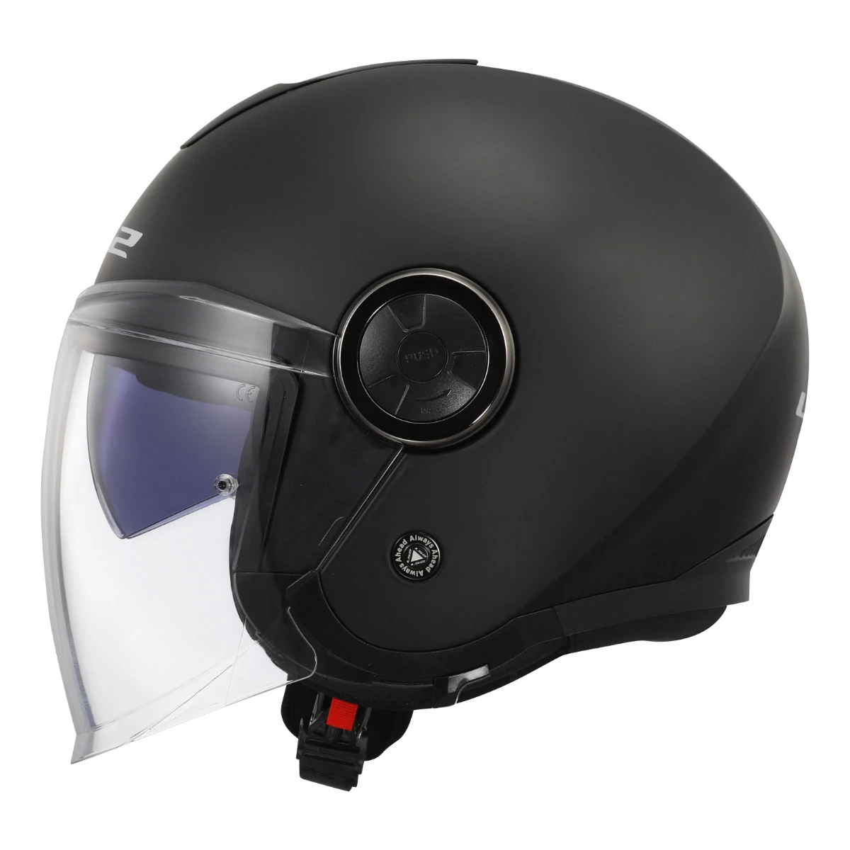 LS2 CLASSY MAT SİYAH KASK