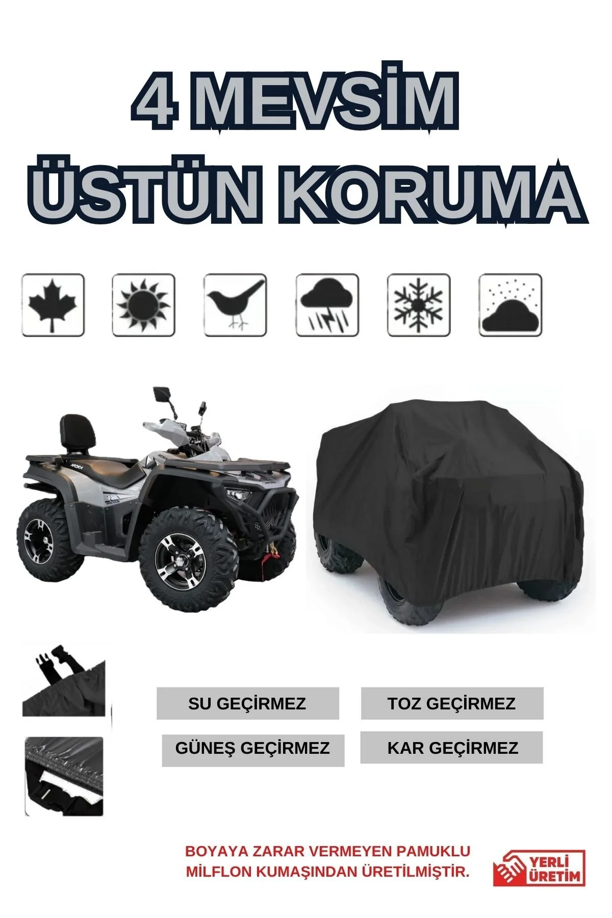 ATV BIRANDASI 250/500/1000CC UV Lİ