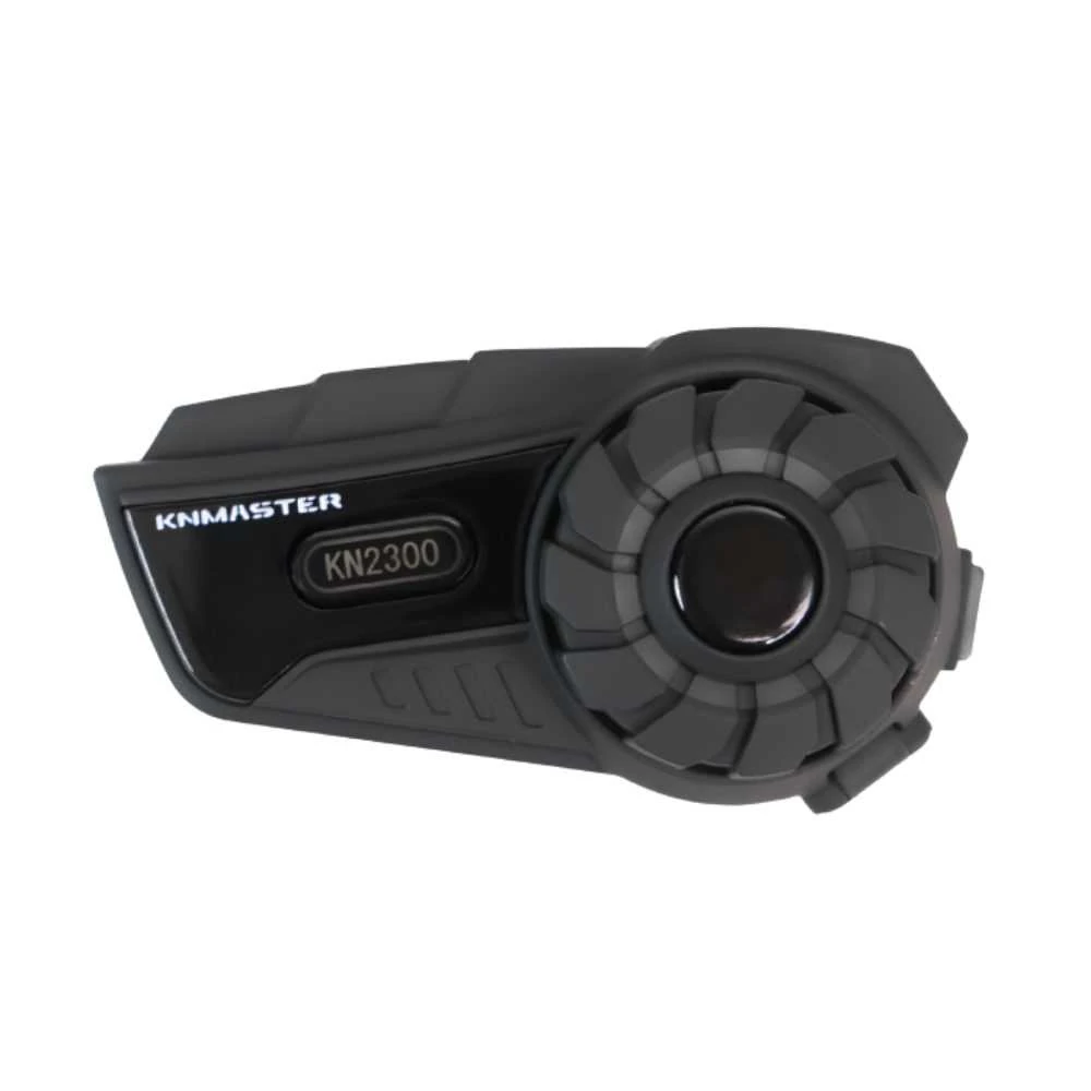 Knmaster KN2300PRO Motosiklet Kask İnterkom Bluetooth Intercom Kulaklık Seti SİYAH
