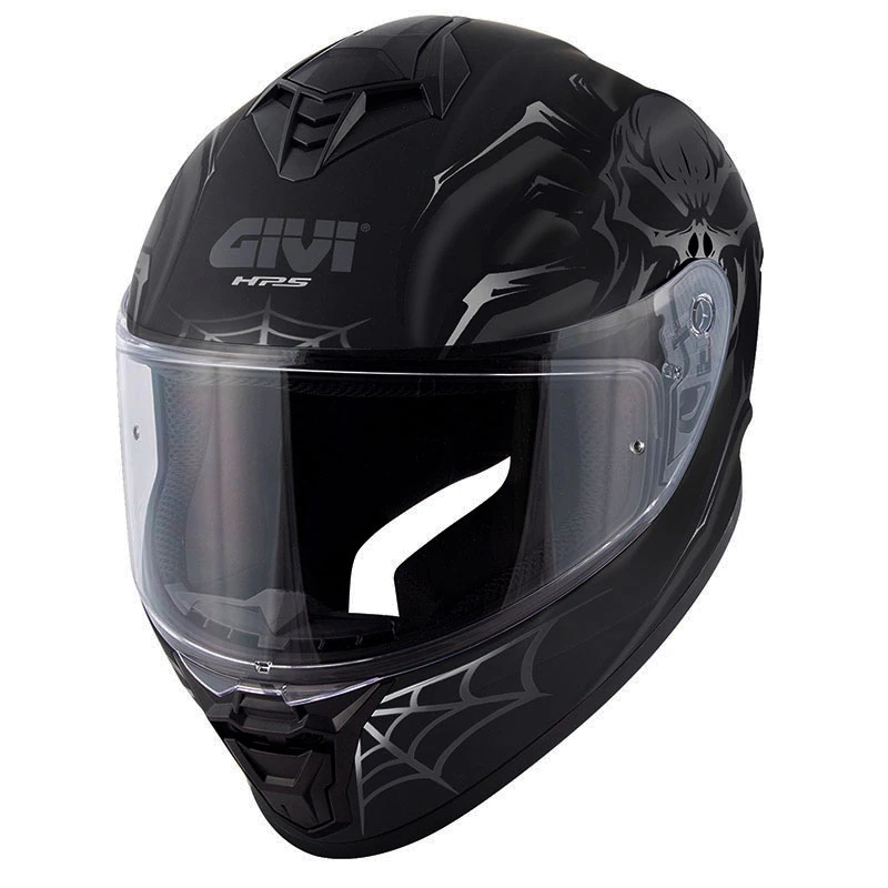 GIVI 50.X ARACHNO MAT SİYAH-GRİ KASK
