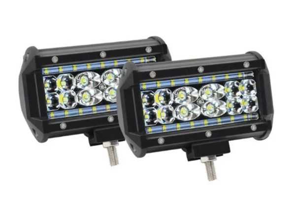 Knmaster Hügel 84W Kırmızı Sarı Renk Bar Tipi Led Sis Farı