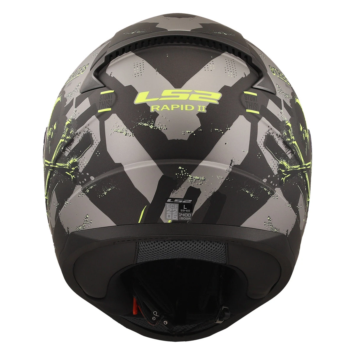 LS2 RAPID 2 PIRATES TITANIUM KASK