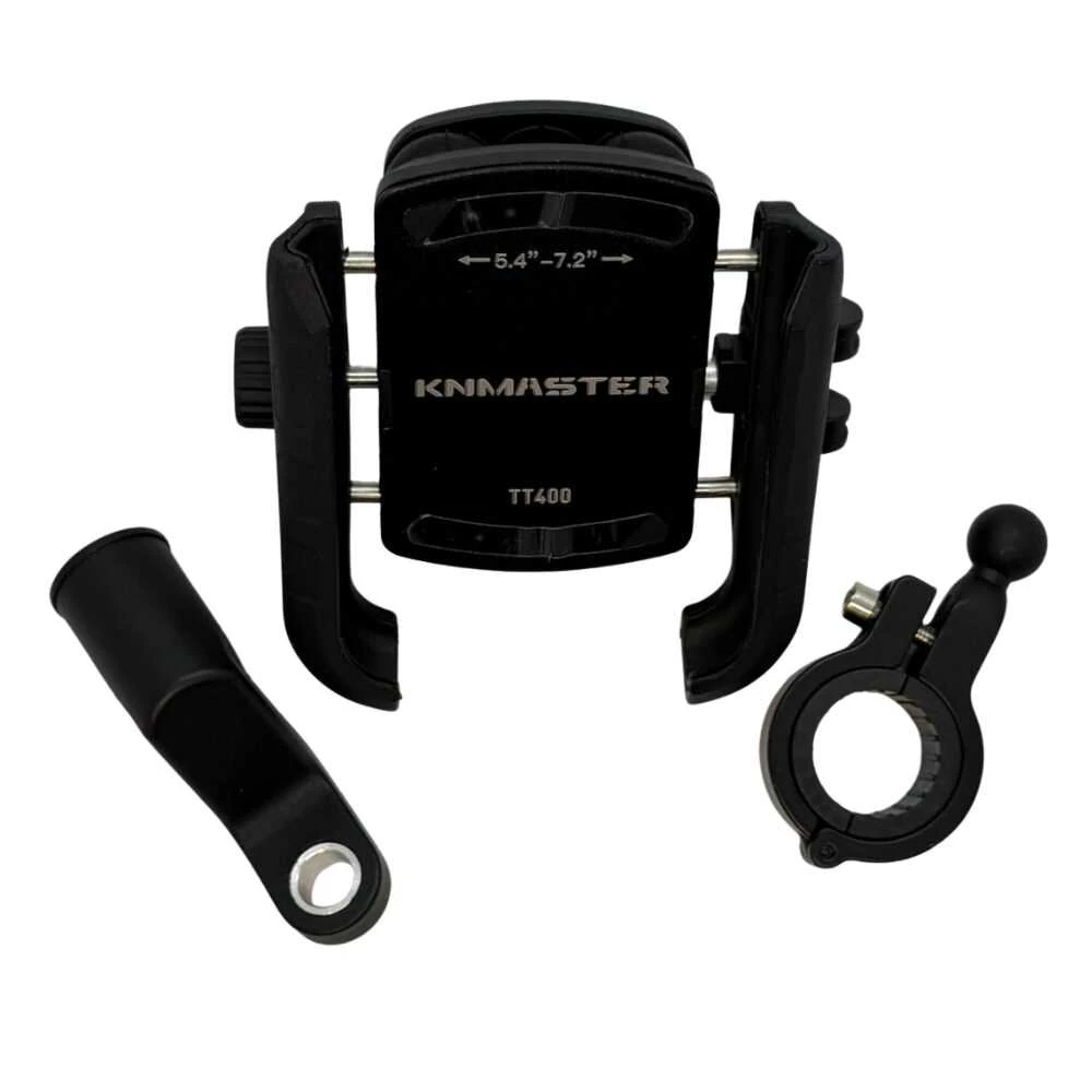KNMASTER TT-400 Titreşim Önleyicili Motosiklet Telefon Tutucu