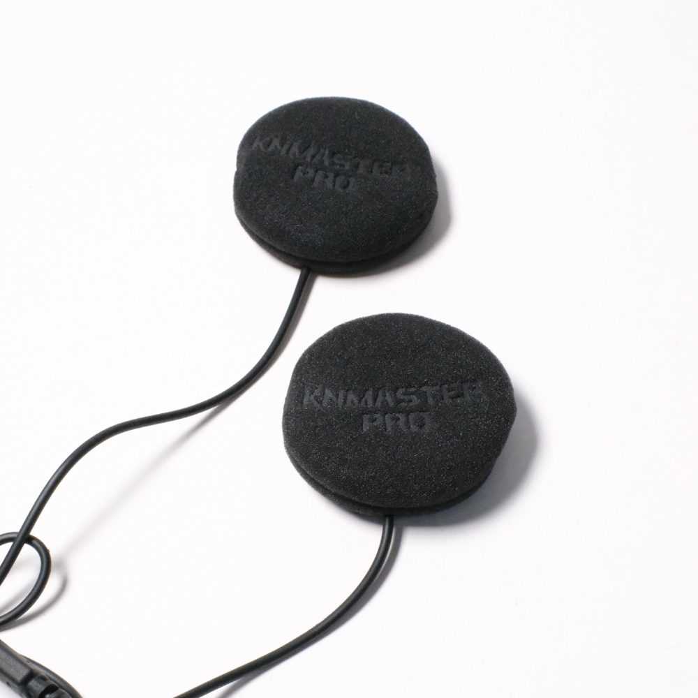 Knmaster KN2300PRO Motosiklet Kask İnterkom Bluetooth Intercom Kulaklık Seti SİYAH