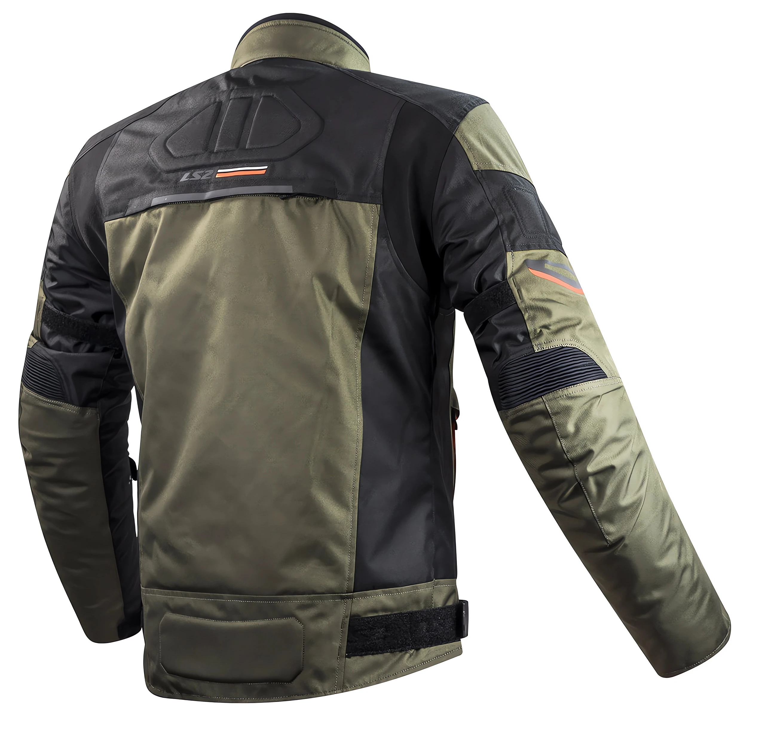 LS2 SHADOW MONT HAKİ-SİYAH-NEON TURUNCU