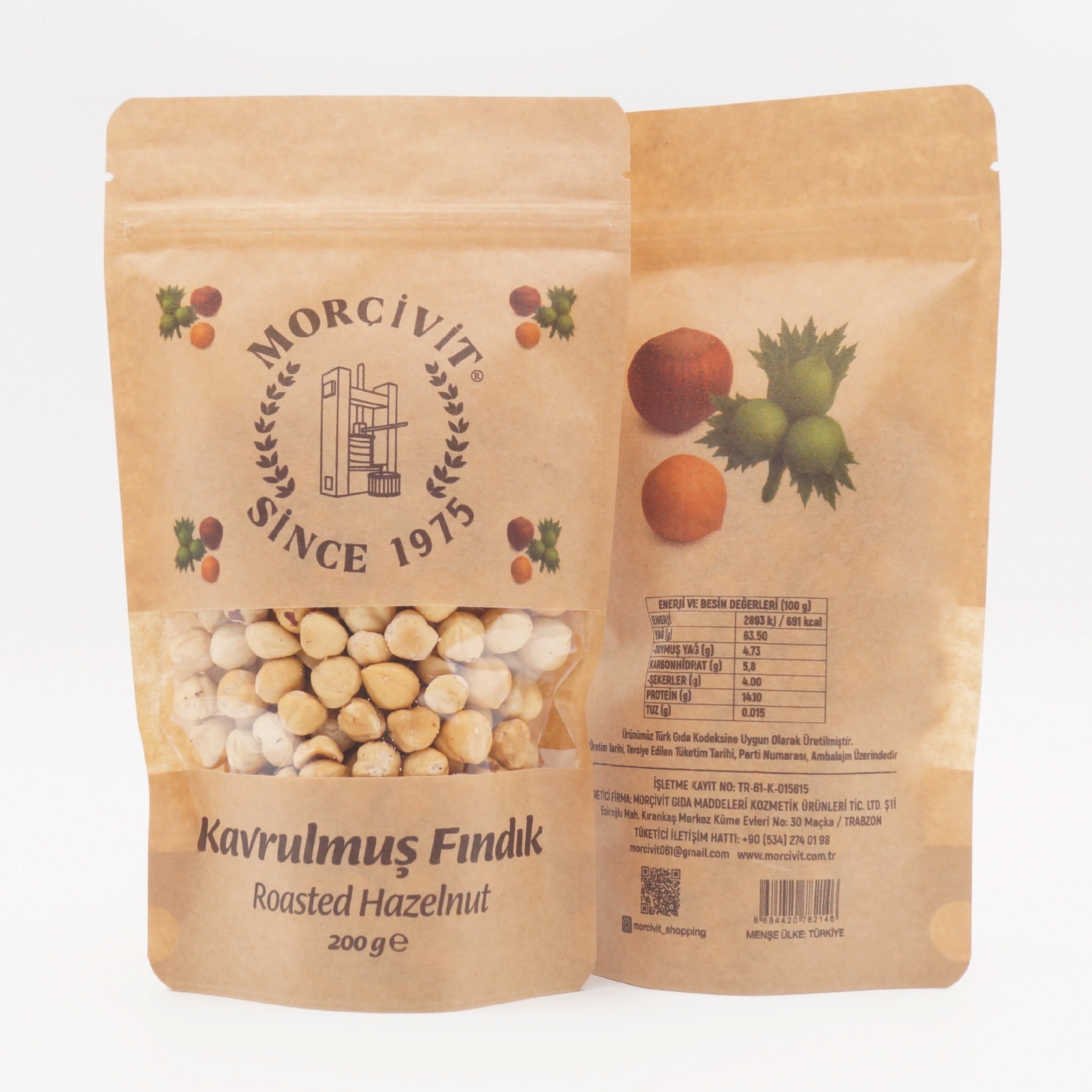 Kavrulmuş Fındık - 200 g