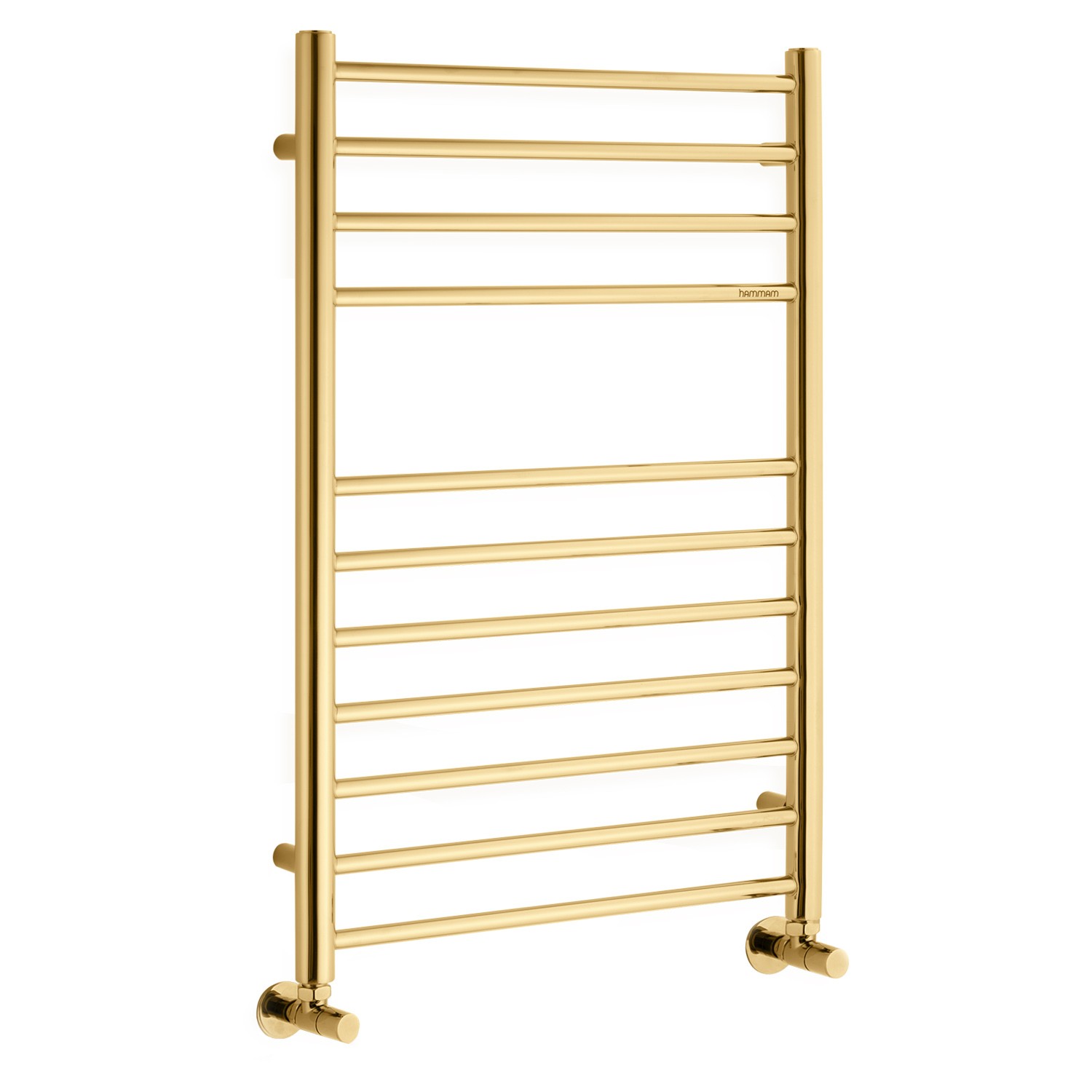 Bluebell Poished Brass Gold Towel Warmer