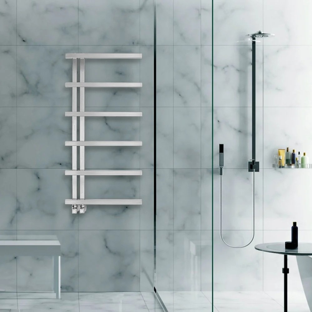 Sierra Polished Matt Inox Towel Warmer