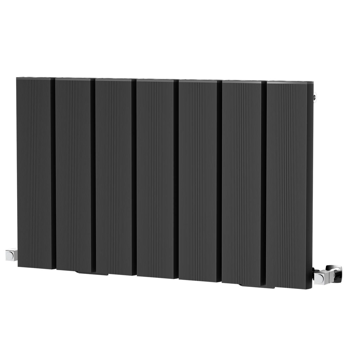 500x835 Arnika Matt Black Radiator