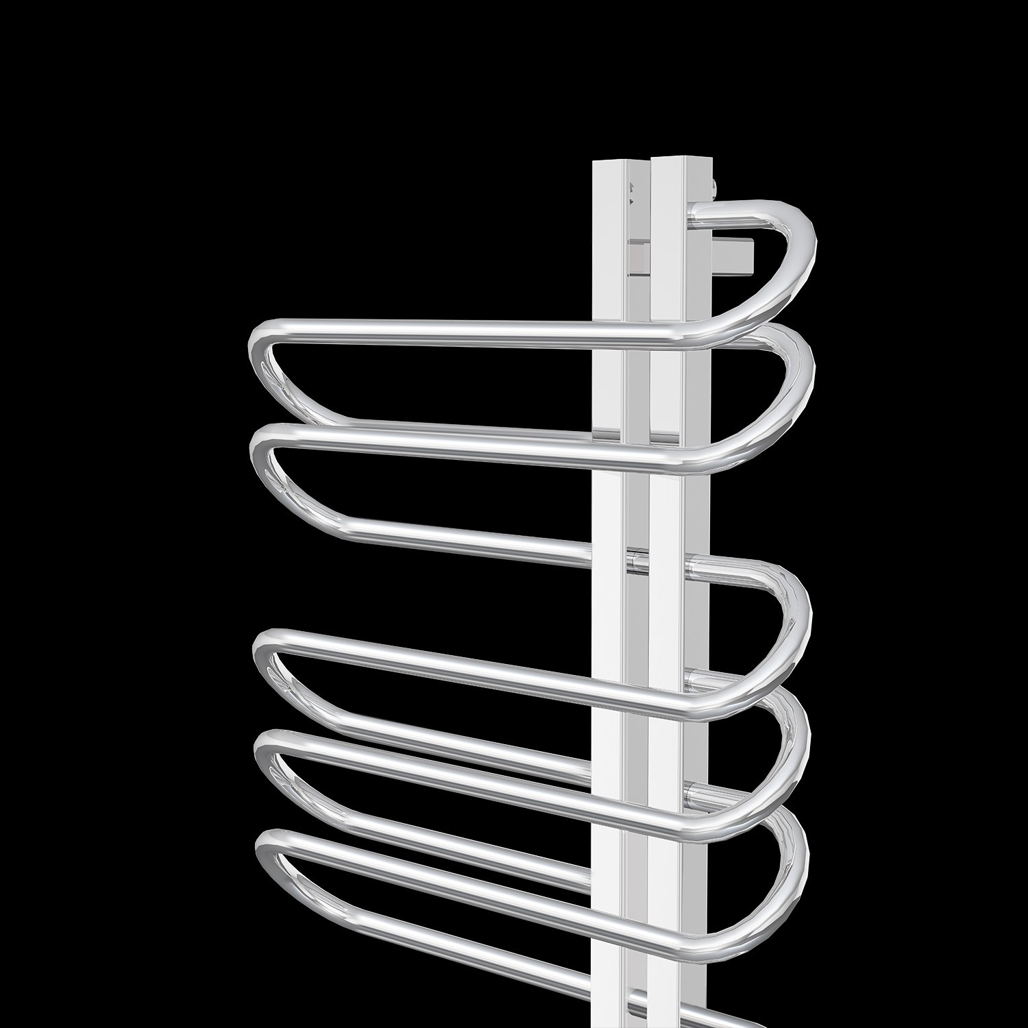 1800x500 mm Bloom Right Polished Towel warmer