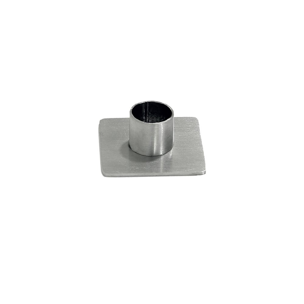 50x50x20 mm Square Pex Extension Piece Chrome Stainless Stell