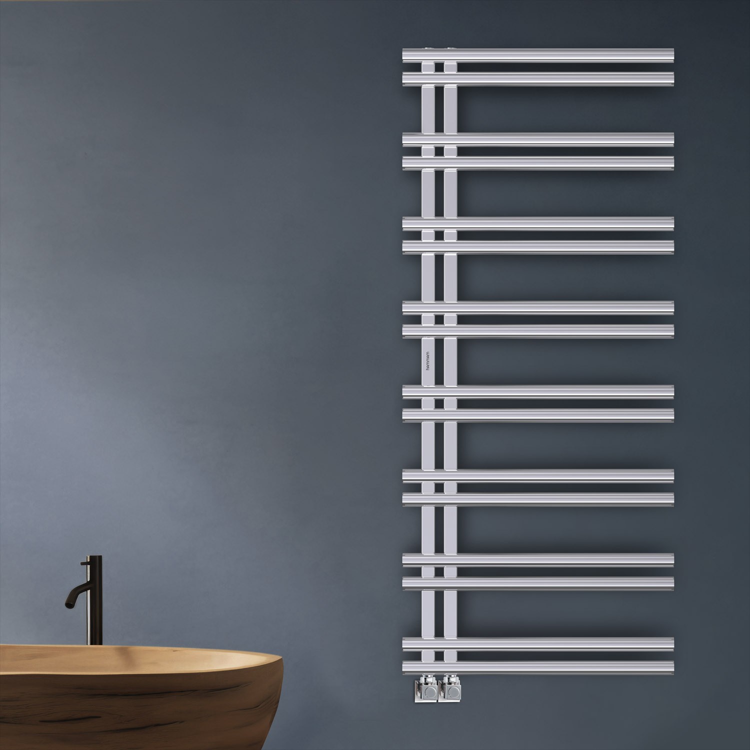 1500x500 mm Storm Polished Finish Towel Warmer