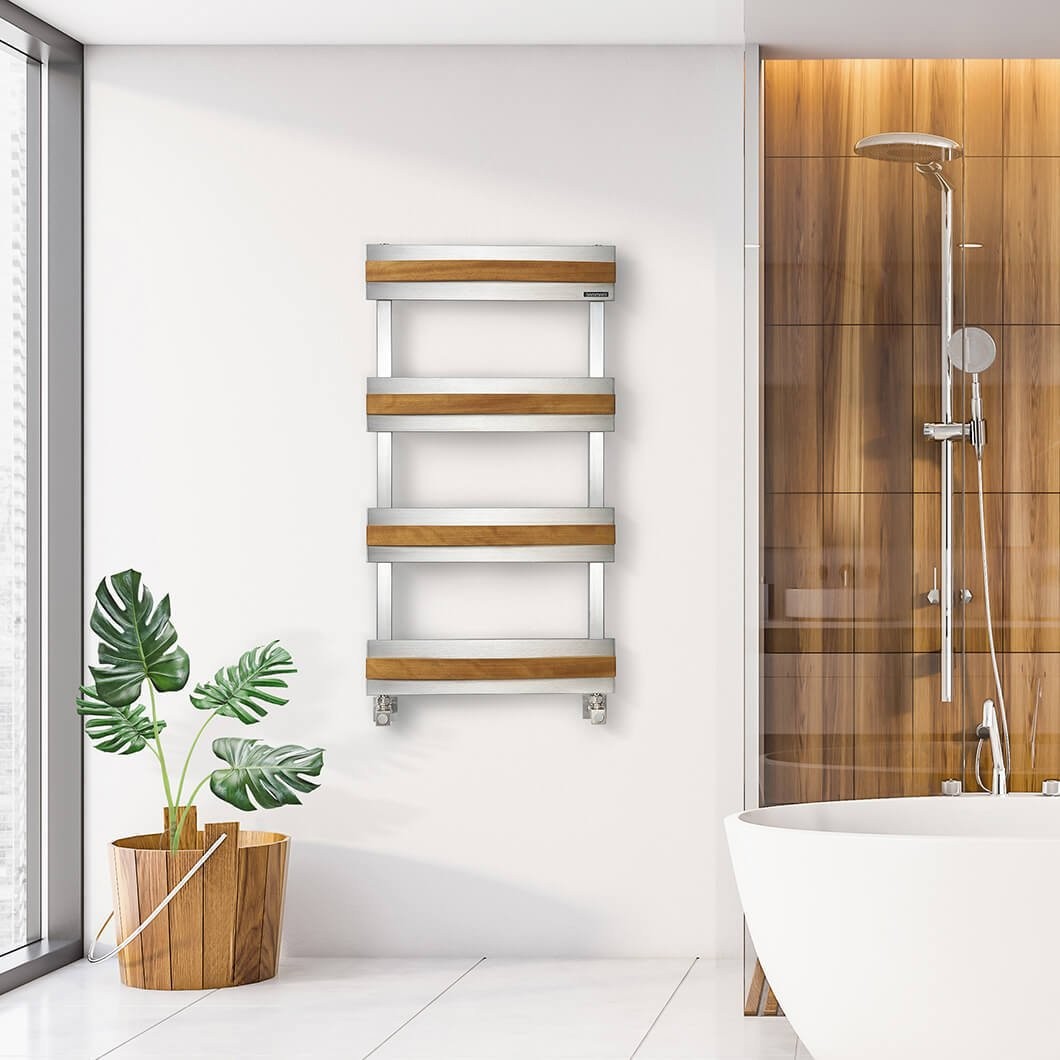 900x500 mm Hera Wood Towel Warmer