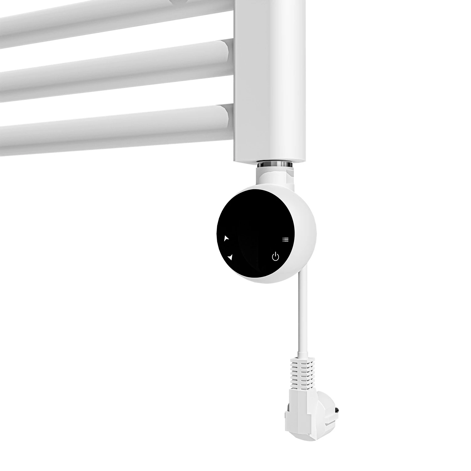 800x500mm Alya Beyaz Çok Borulu Elektrikli Havlupan