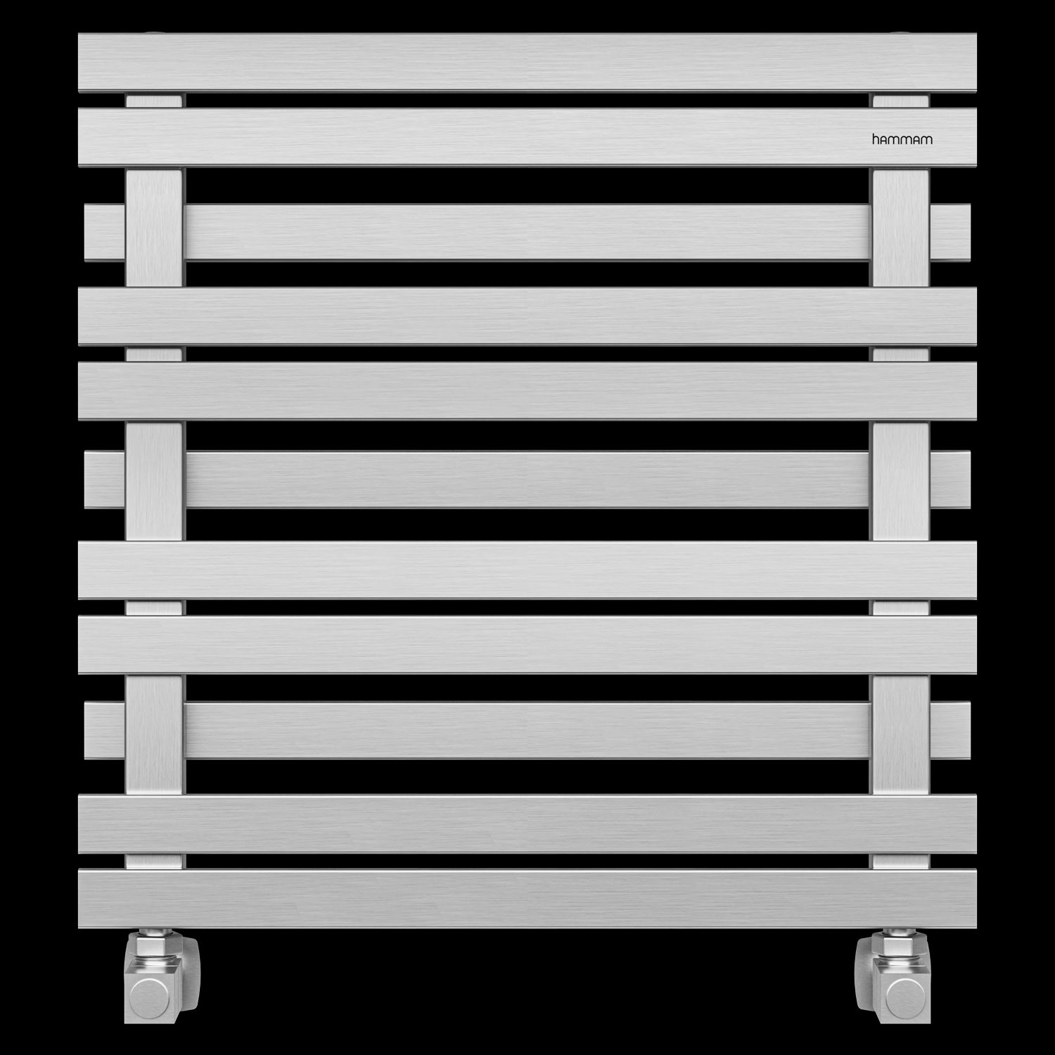 Laris brusheded Matt Inox Towel Warmer