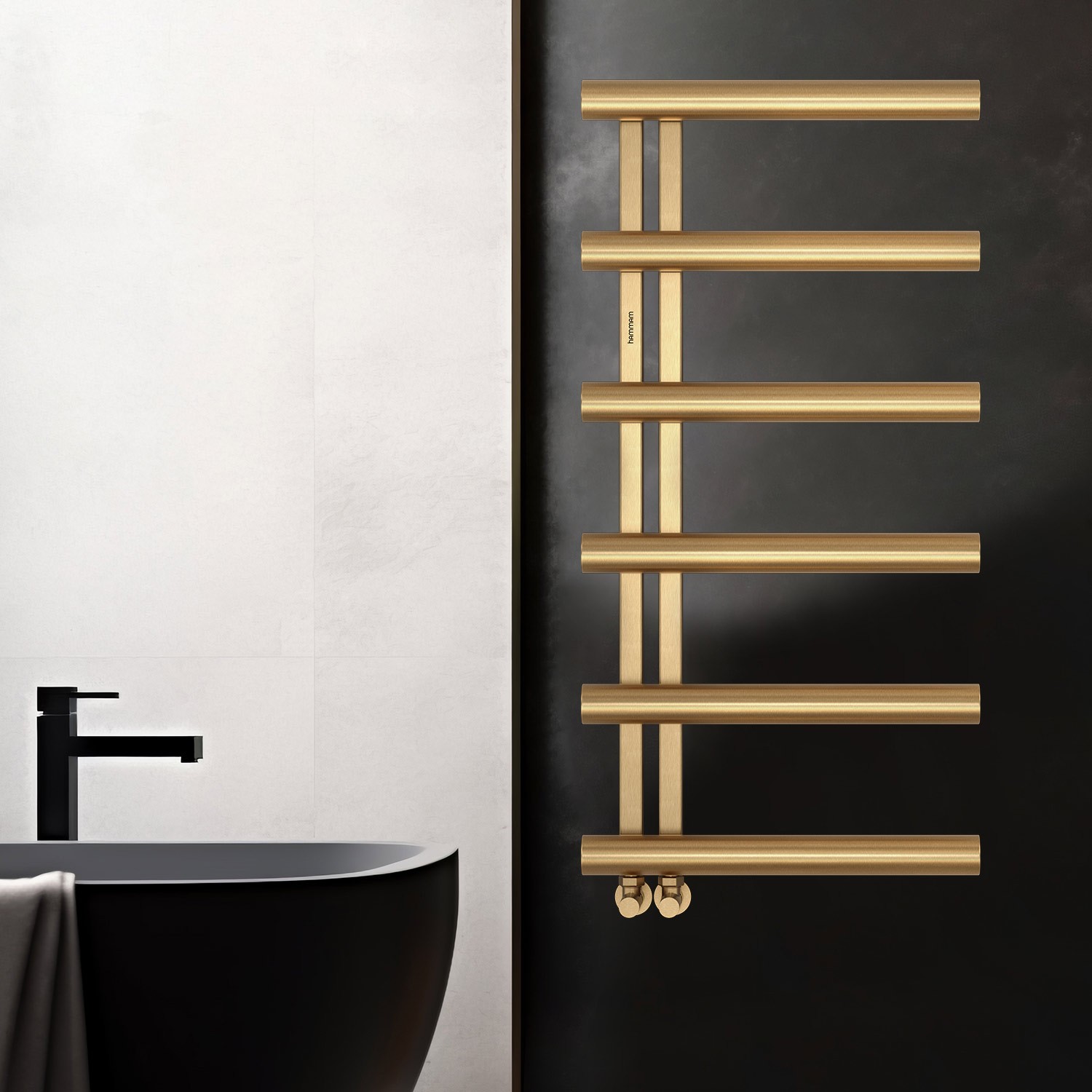 1000x500mm Asos Stainless Stell brushed Brass