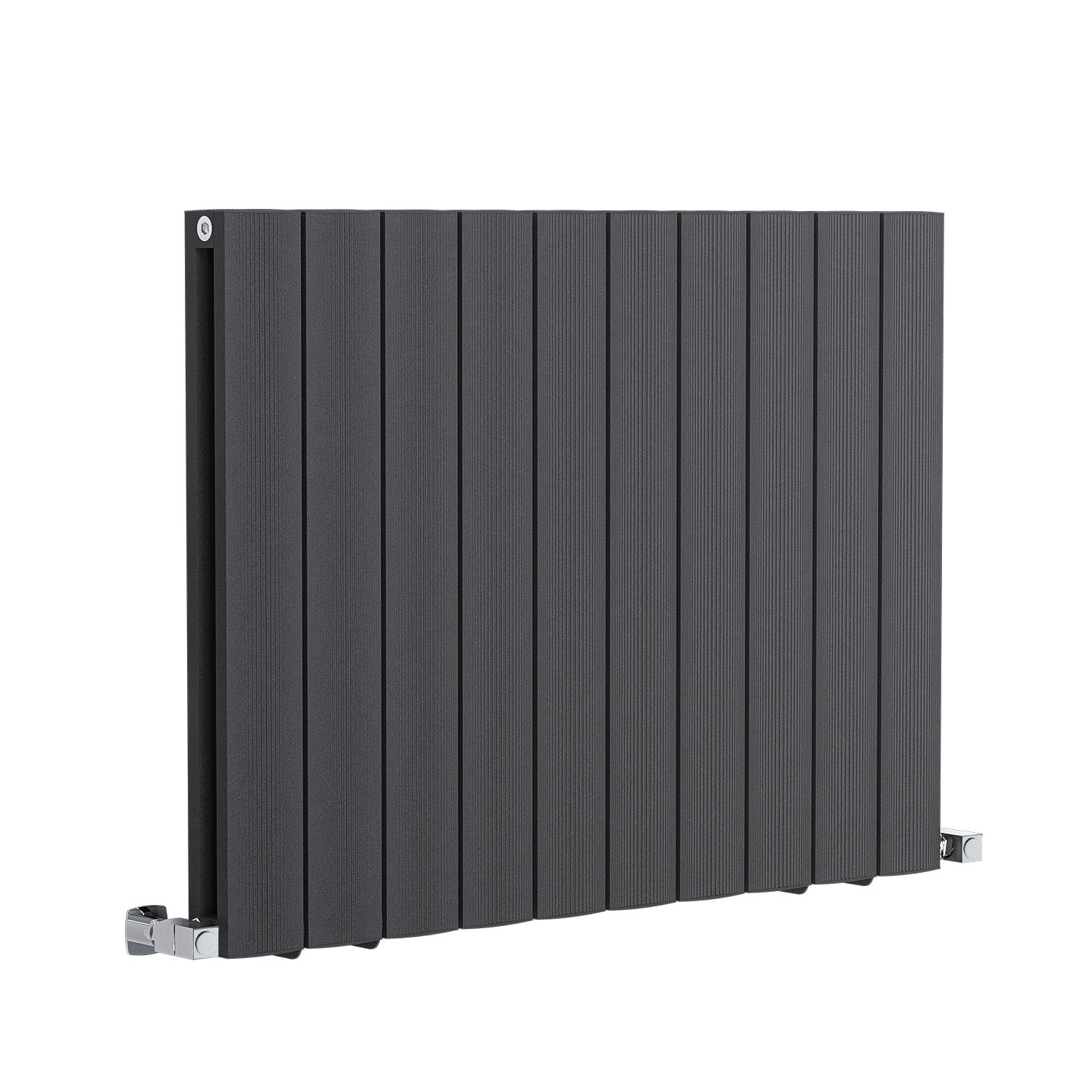 600x795 mm Amber Night Black Aluminum Radiator