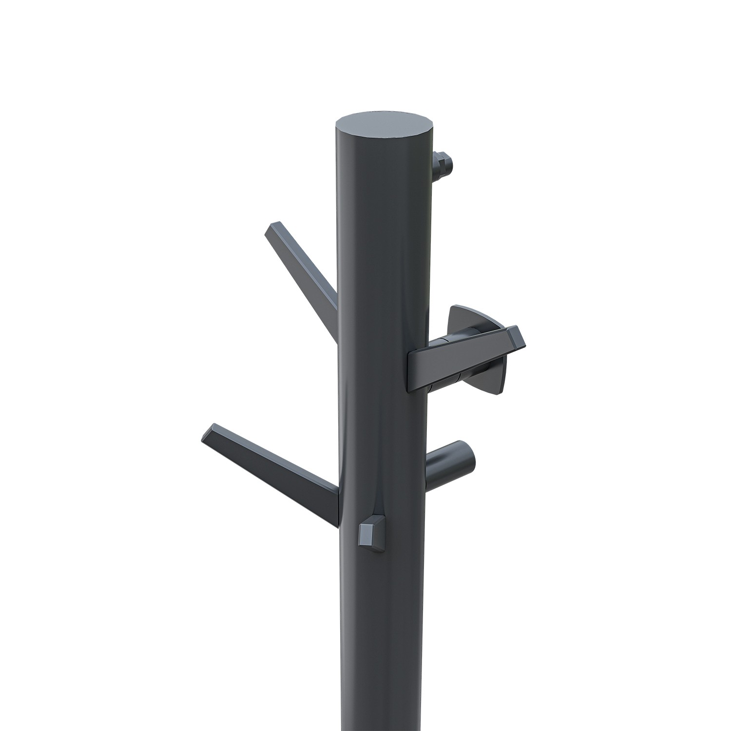 Vista Night Black Color Towel Warmer
