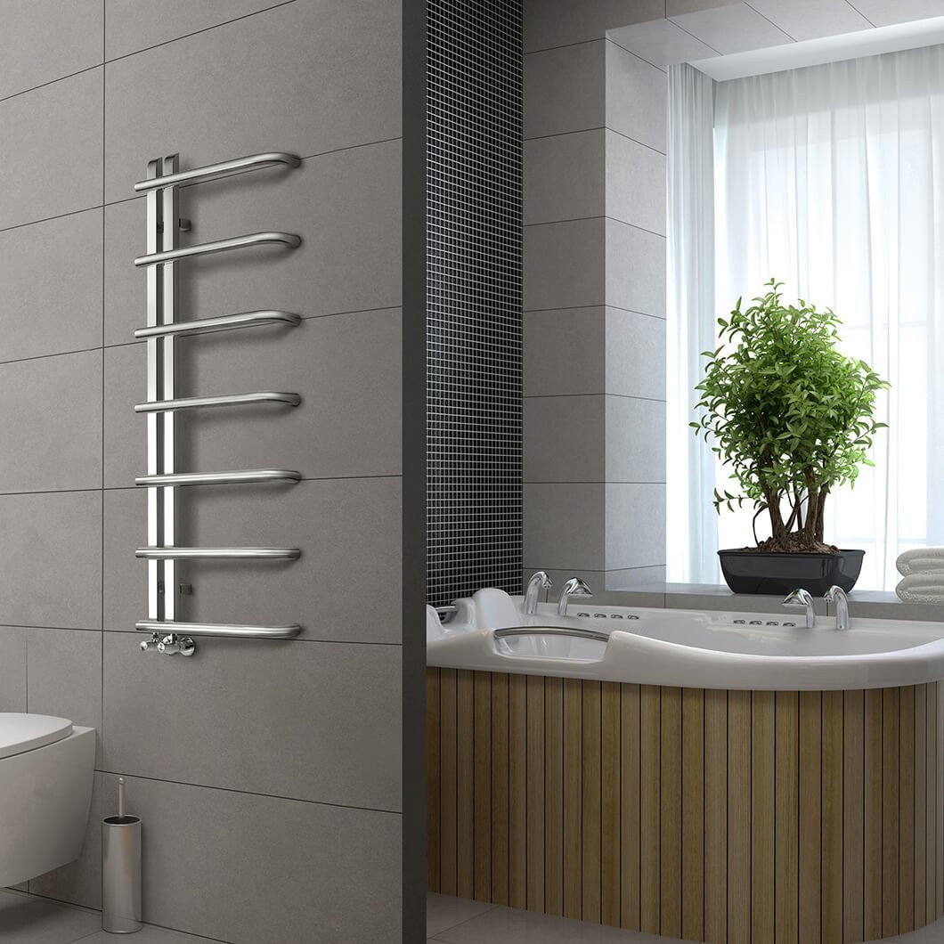 Porto Polished Towel Warmer