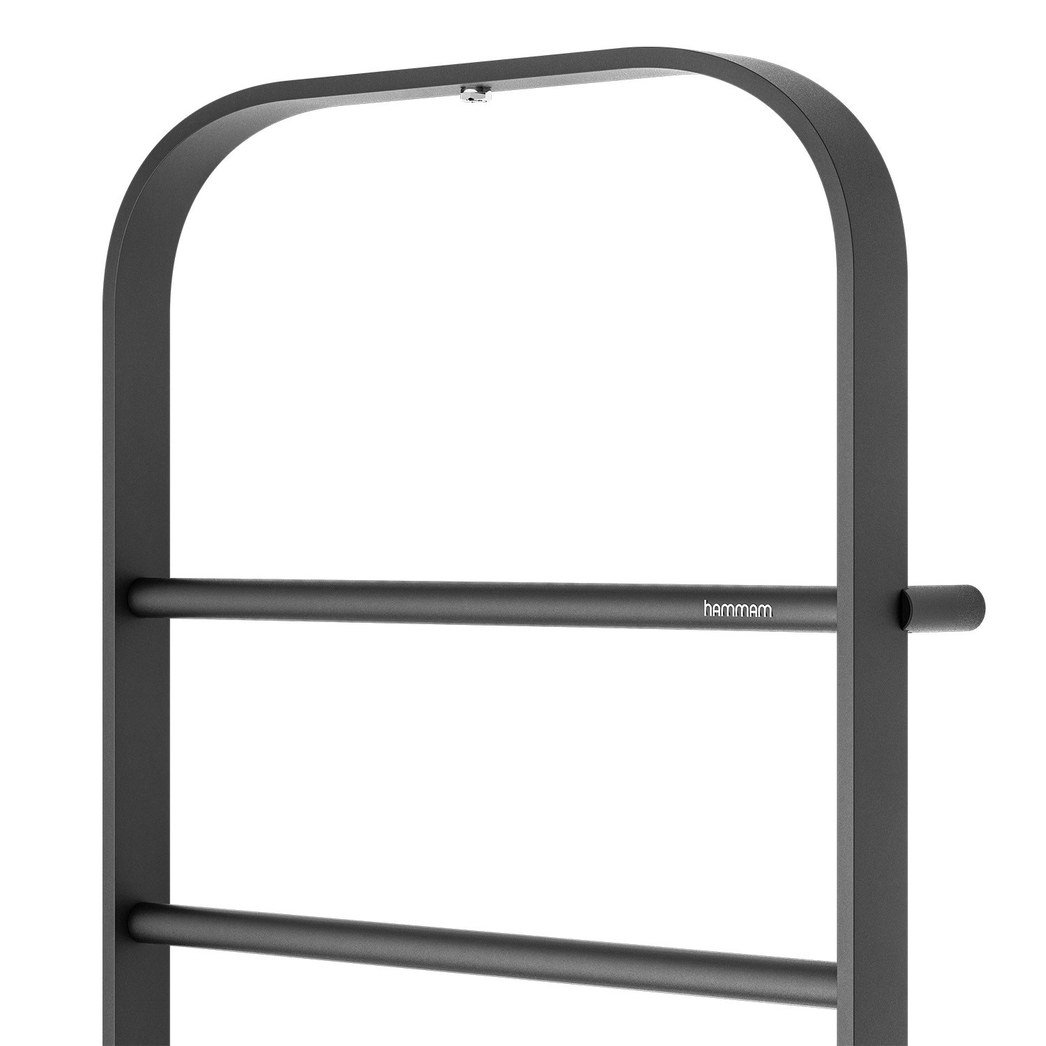 Spin Night Black Towel Warmer