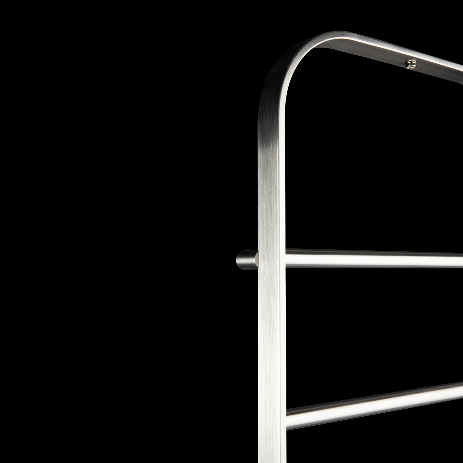 Spin Brushed Matt Inox Polished Towel Warmer