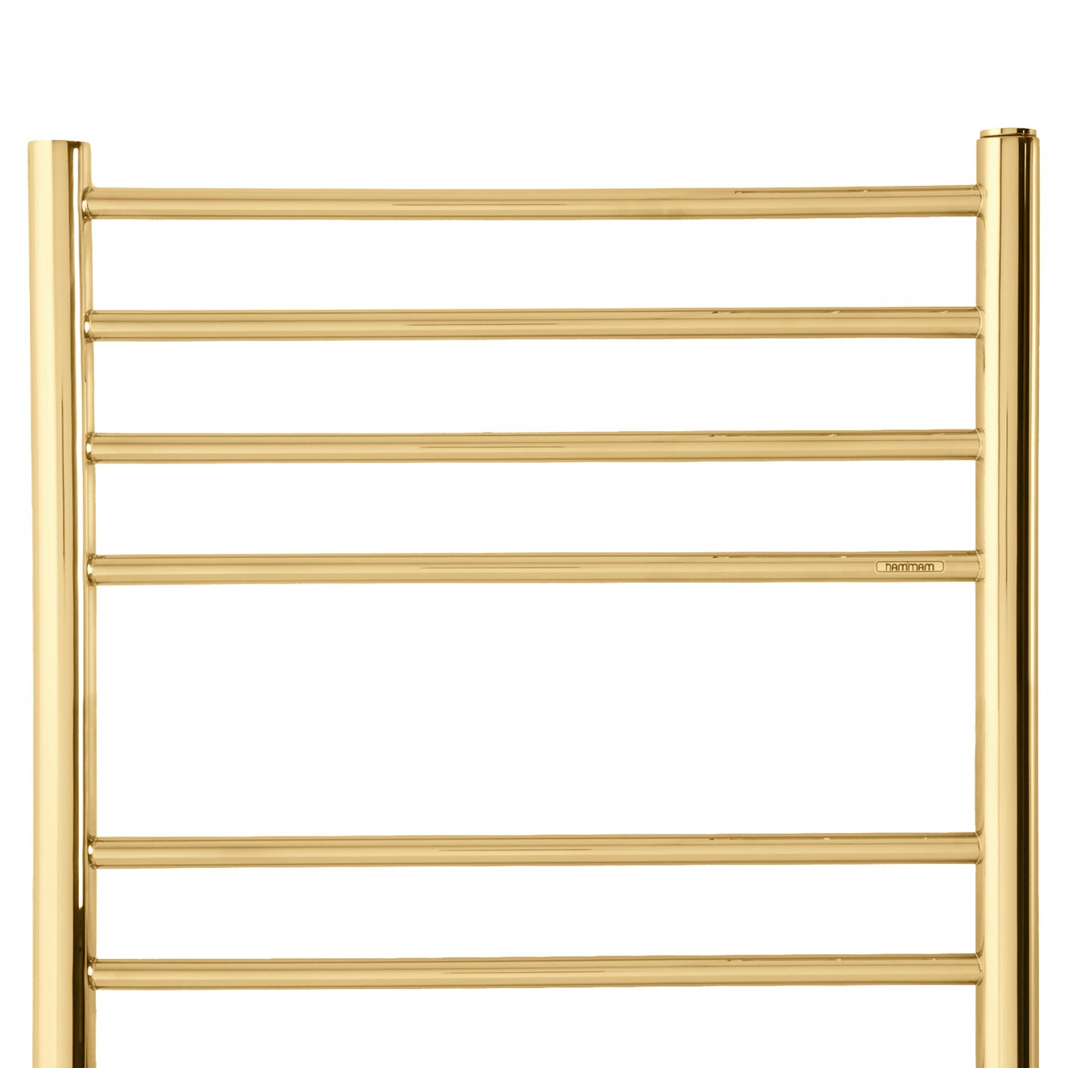 Bluebell Poished Brass Gold Towel Warmer